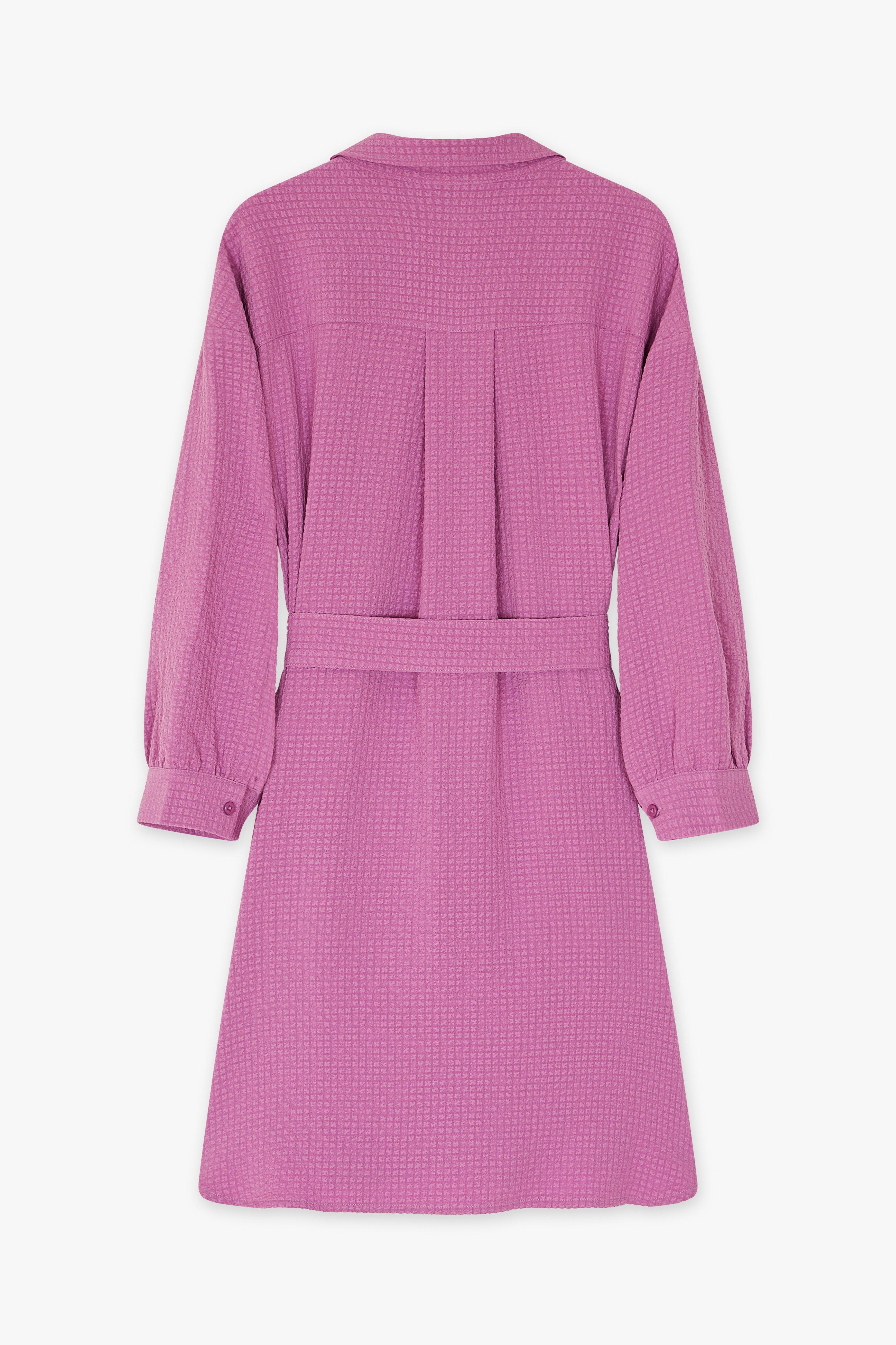 CKS Dames - DRIVEN - robe midi - lilas