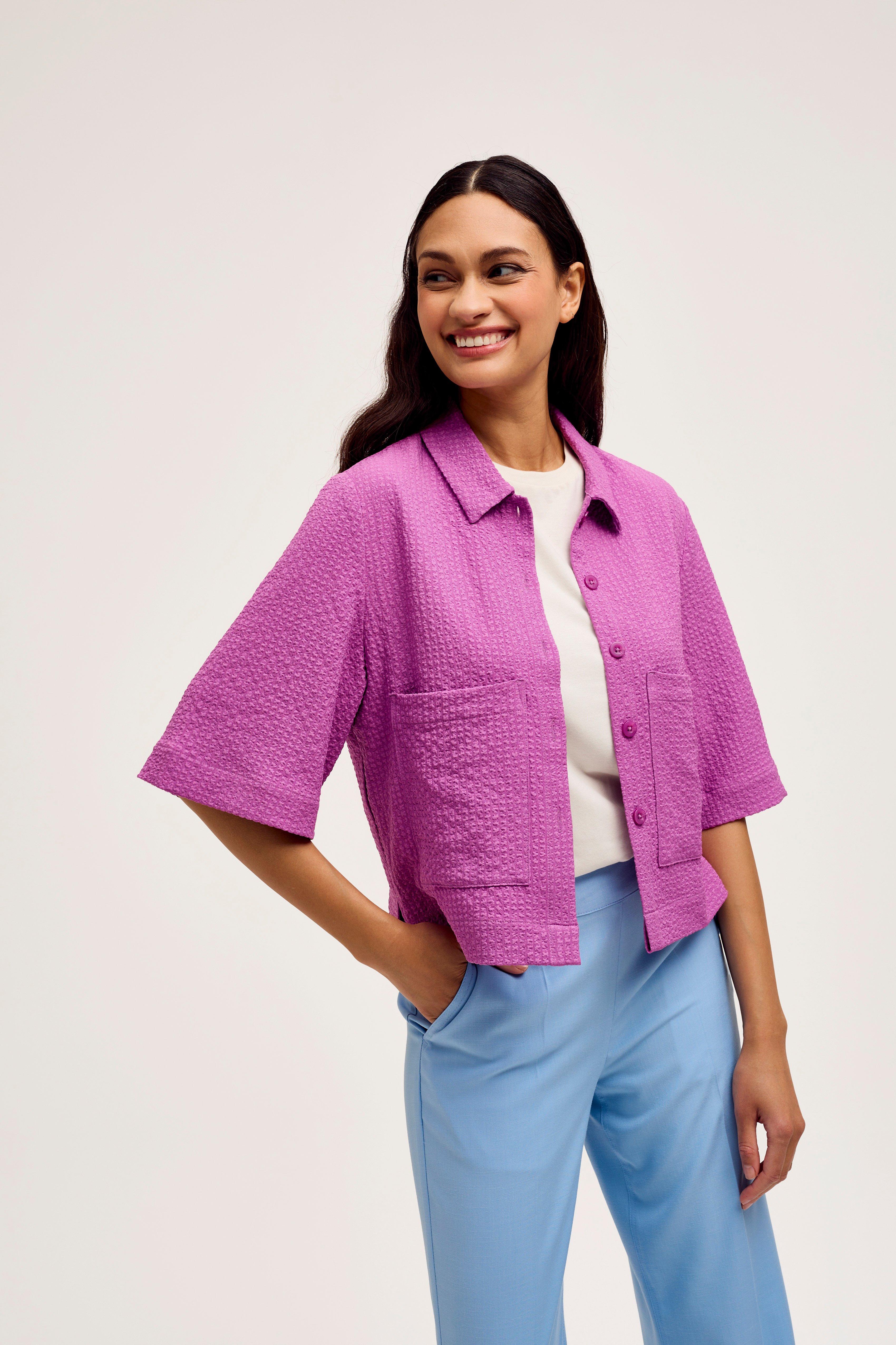 CKS Dames - SELIN - blouse lange mouwen - lila