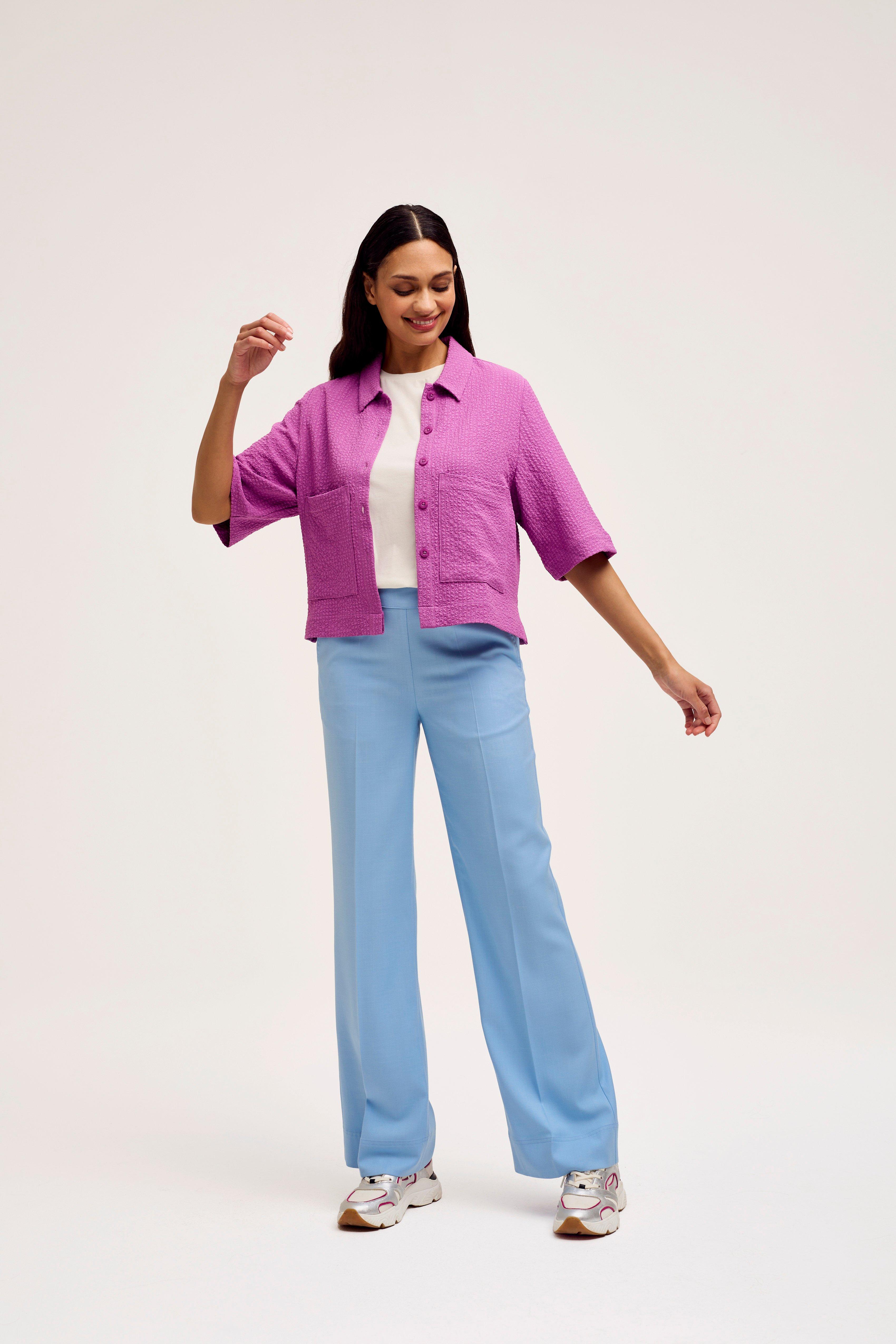 CKS Dames - SELIN - blouse lange mouwen - lila