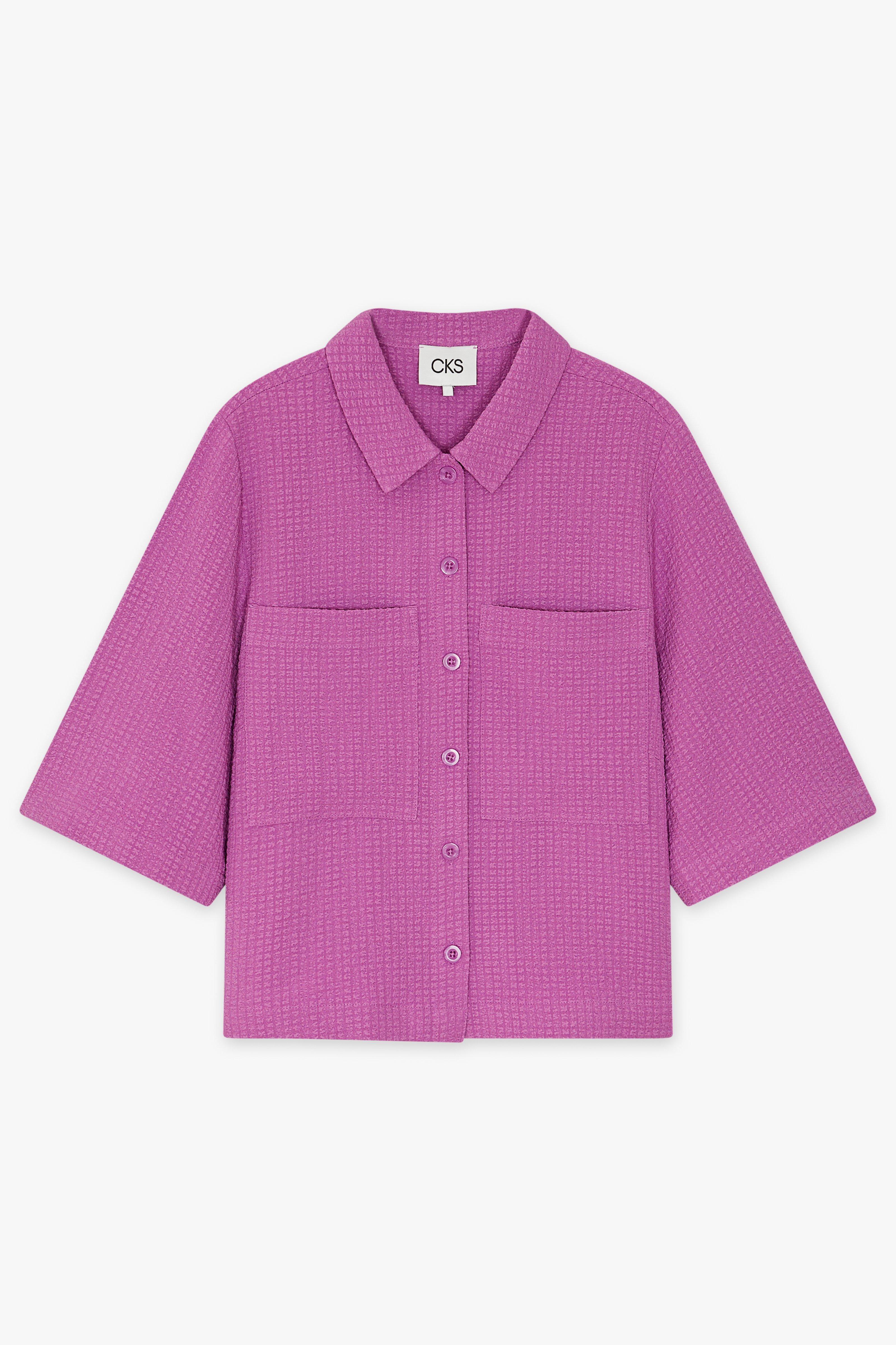 CKS Dames - SELIN - blouse lange mouwen - lila