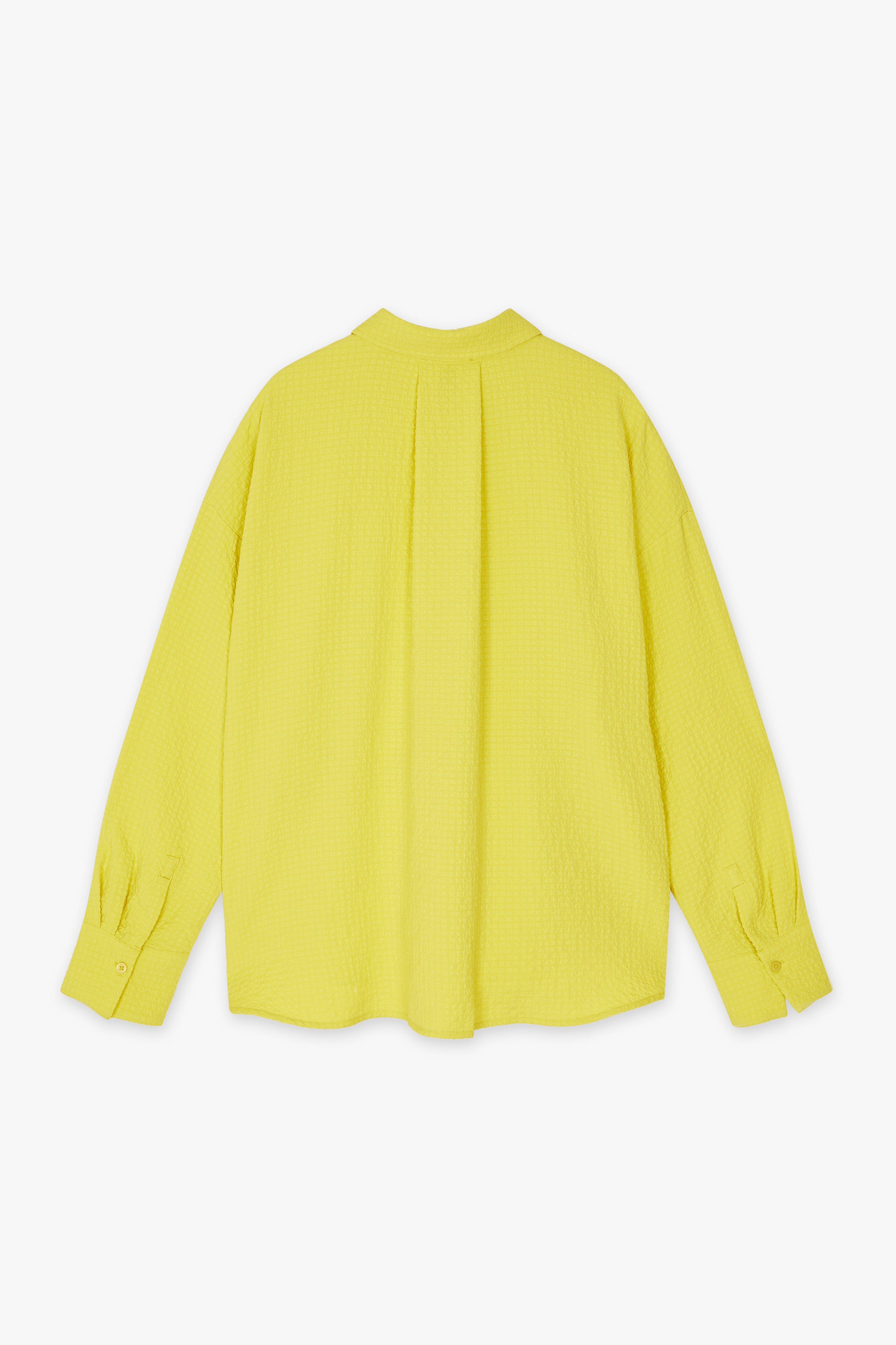 CKS Dames - SWIPE - blouse korte mouwen - felgeel