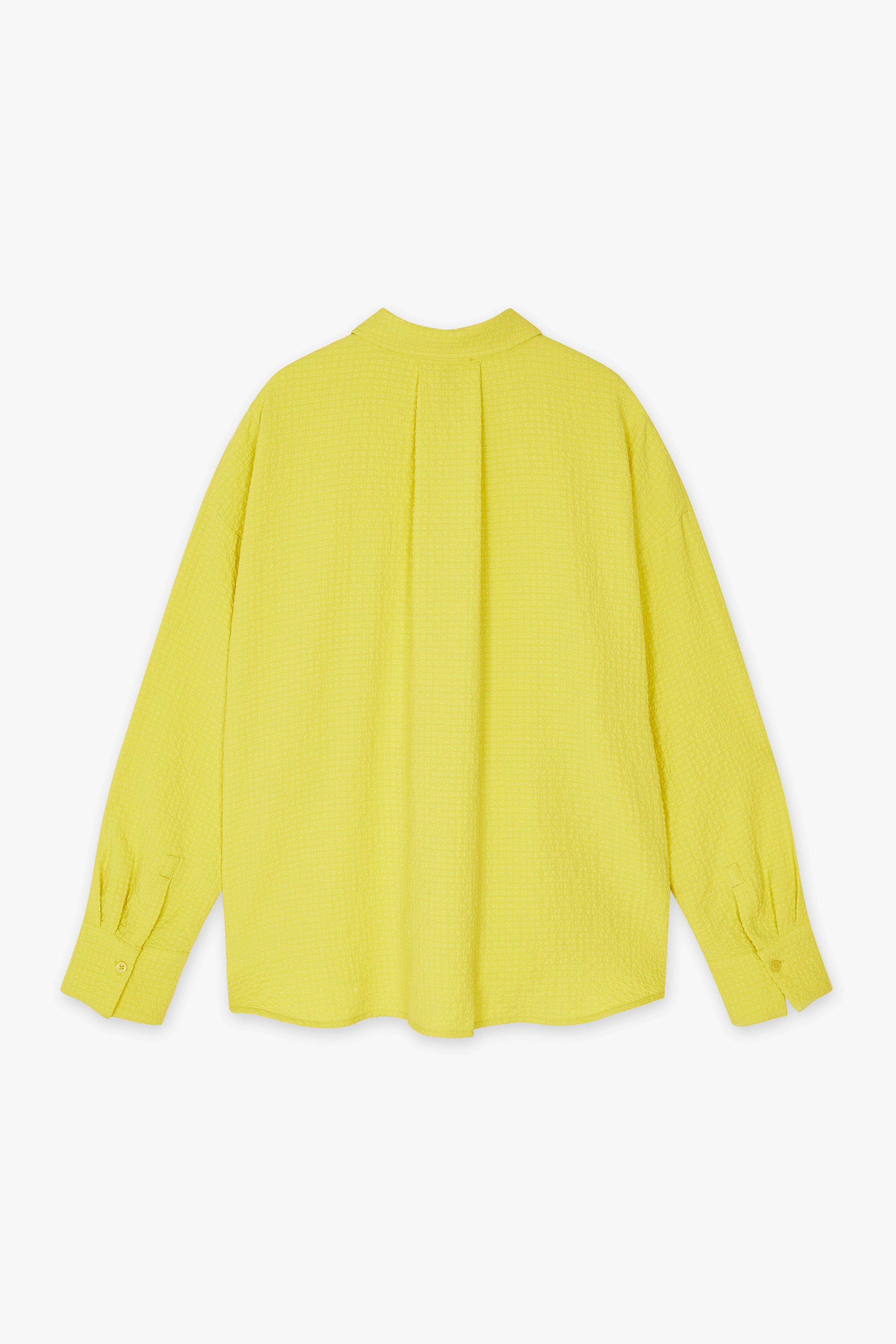 CKS Dames - SWIPE - blouse short sleeves - bright yellow