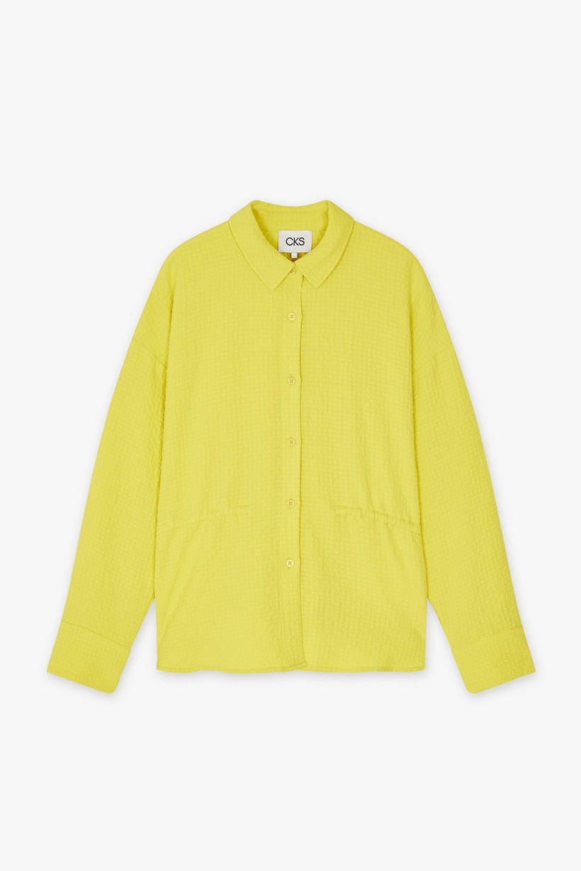 CKS Dames - SWIPE - blouse lange mouwen - intens geel
