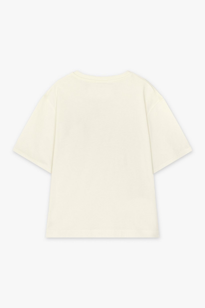 CKS Dames - SARIA - t-shirt korte mouwen - wit