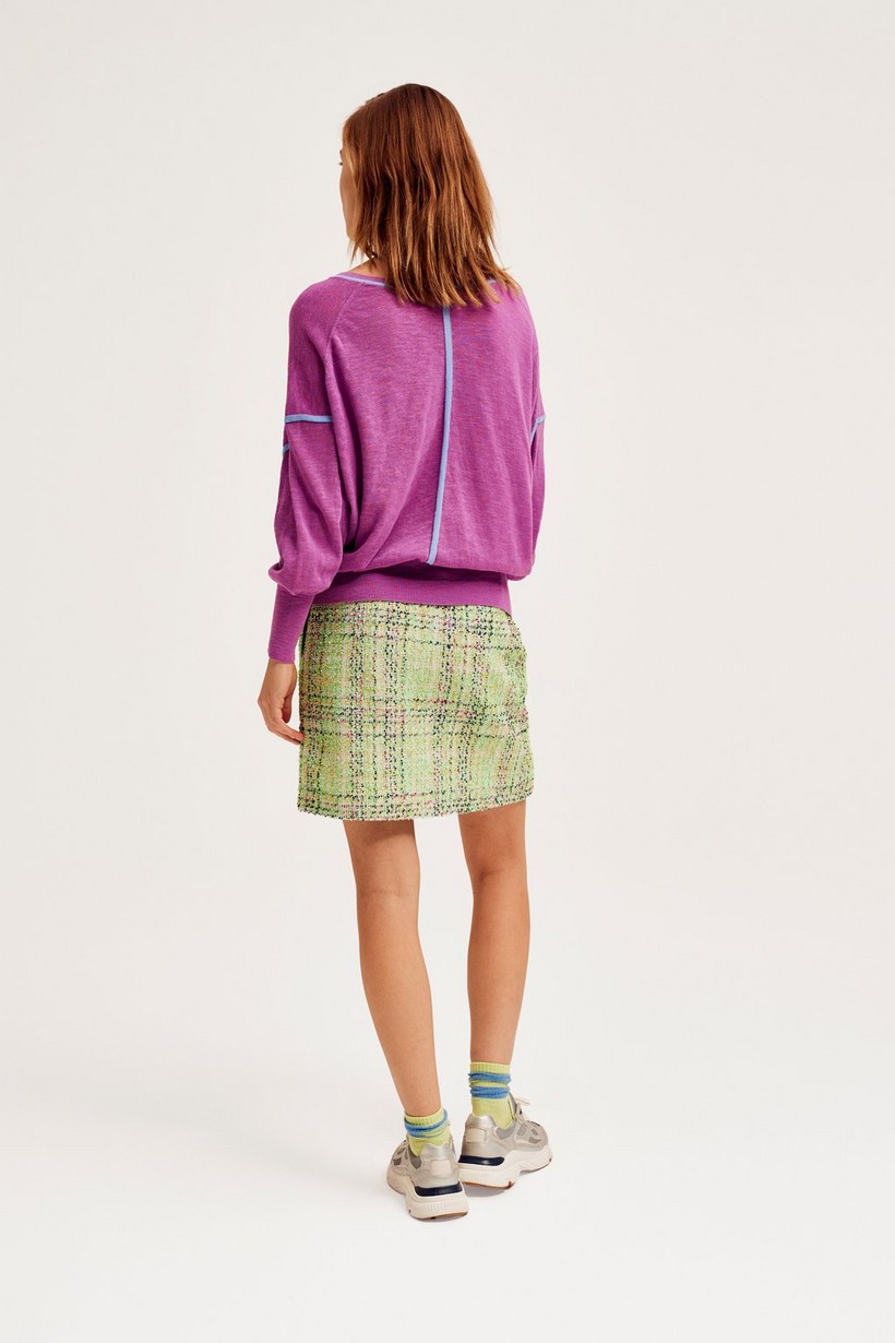 CKS Dames - PHANTA - knitted top - lila