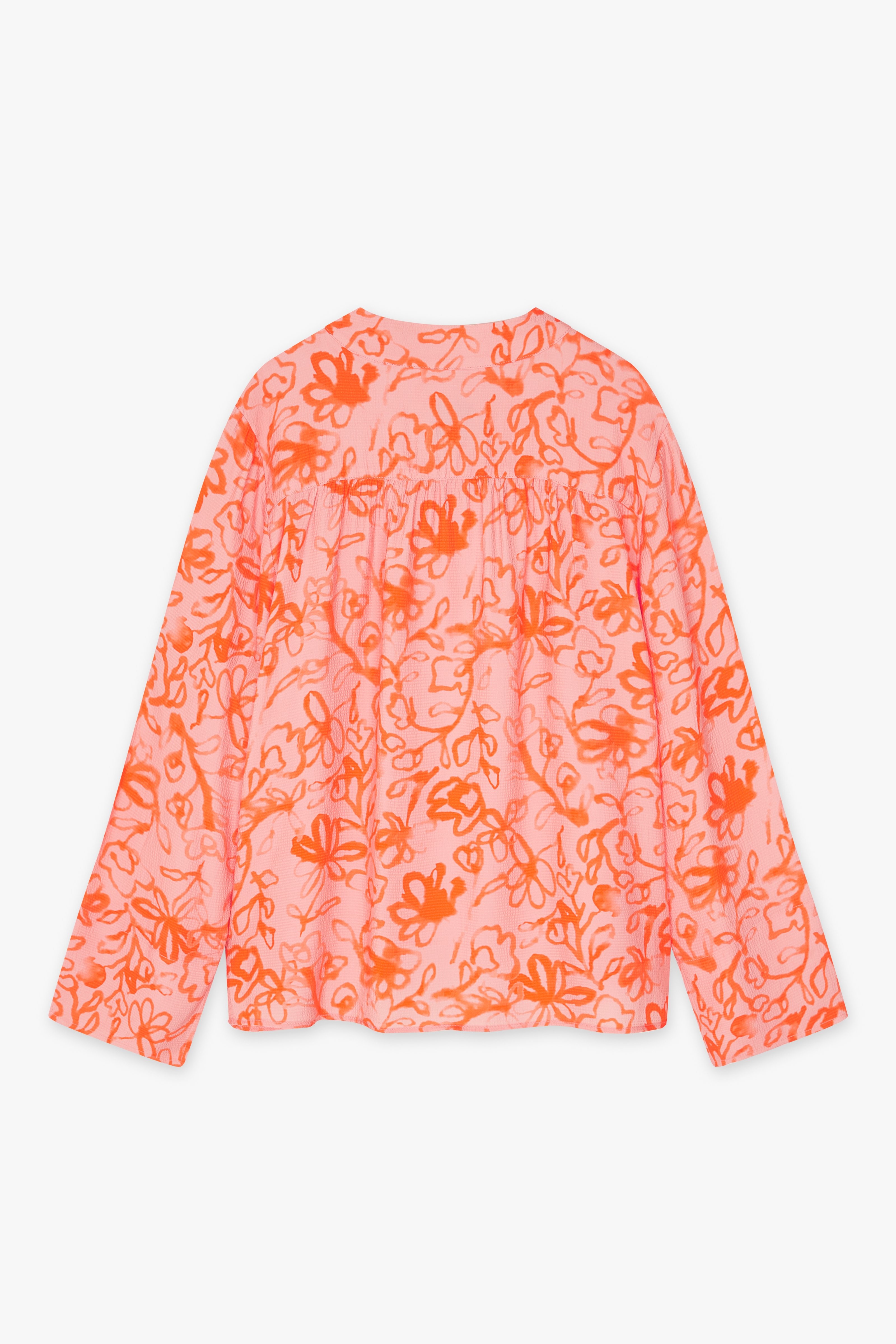 CKS Dames - SALEDO - blouse short sleeves - bright orange