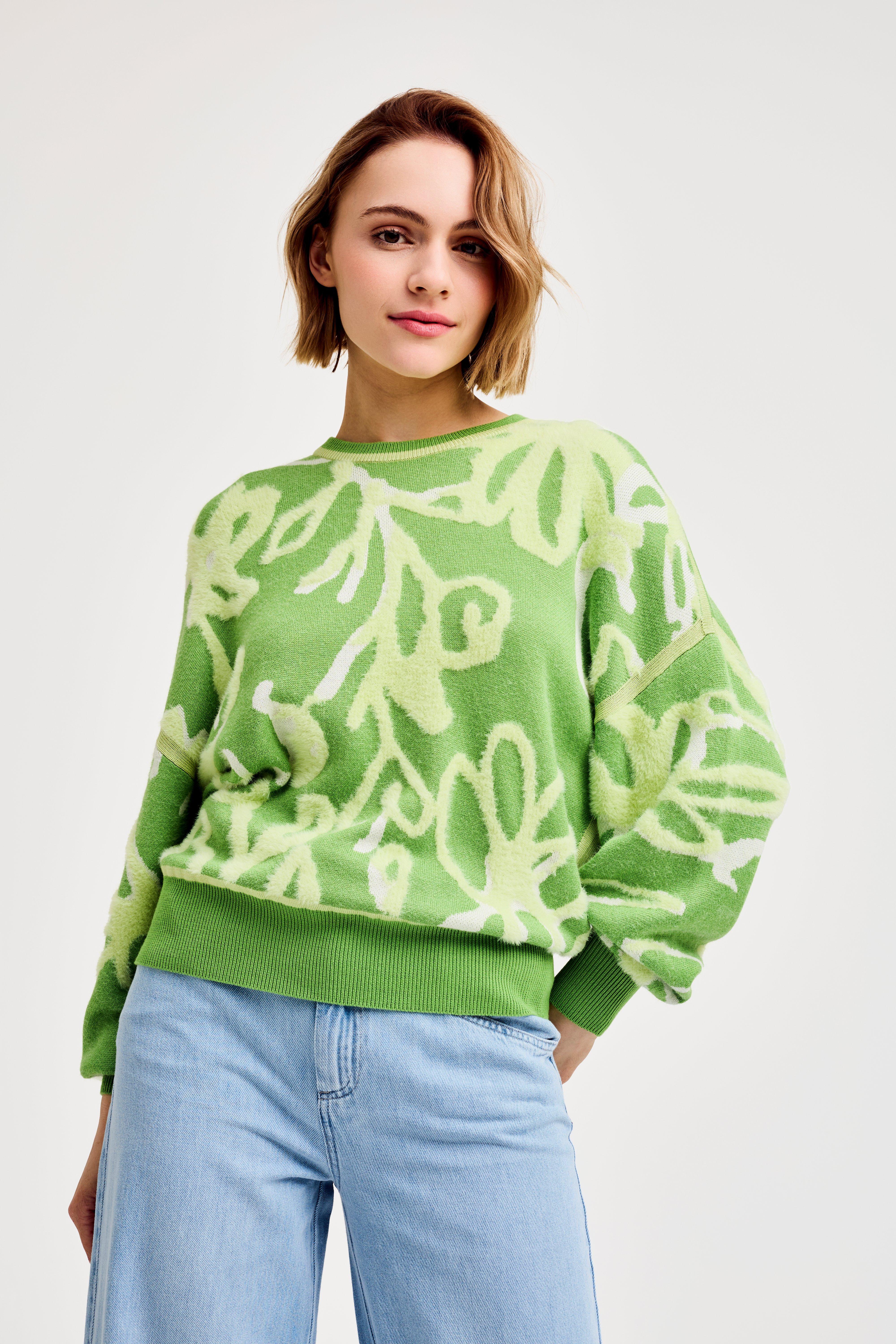 CKS Dames - PUCK - pullover - green