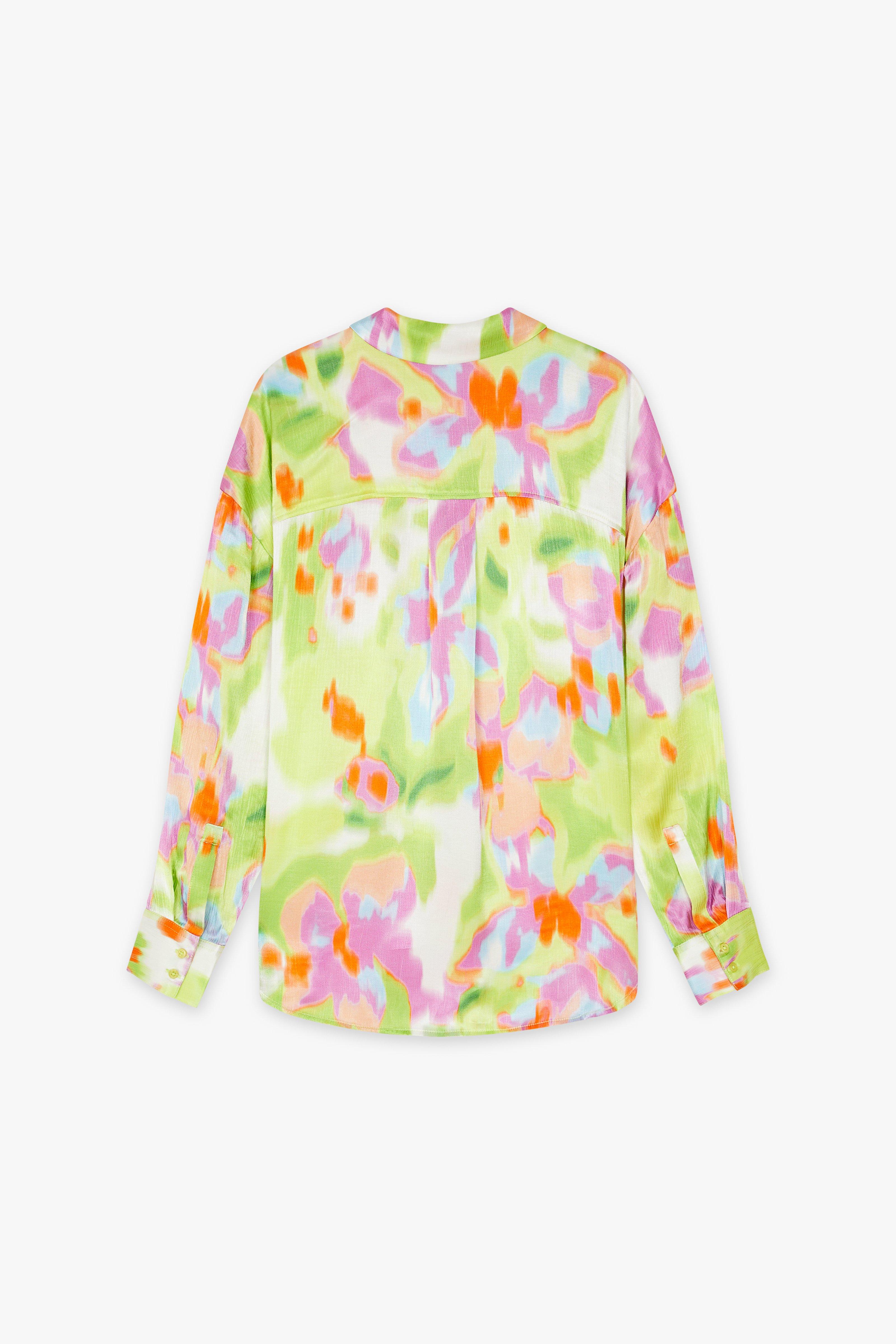CKS Dames - RUTTENS - blouse korte mouwen - meerkleurig