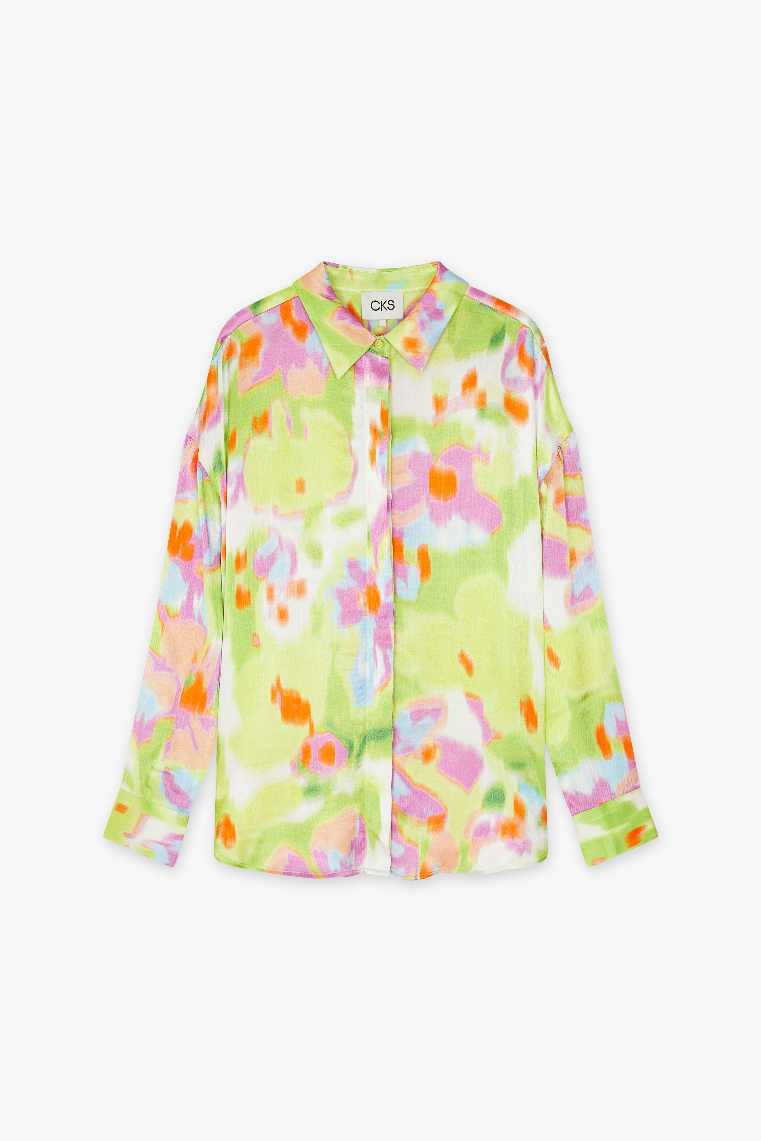 CKS Dames - RUTTENS - blouse short sleeves - multicolor