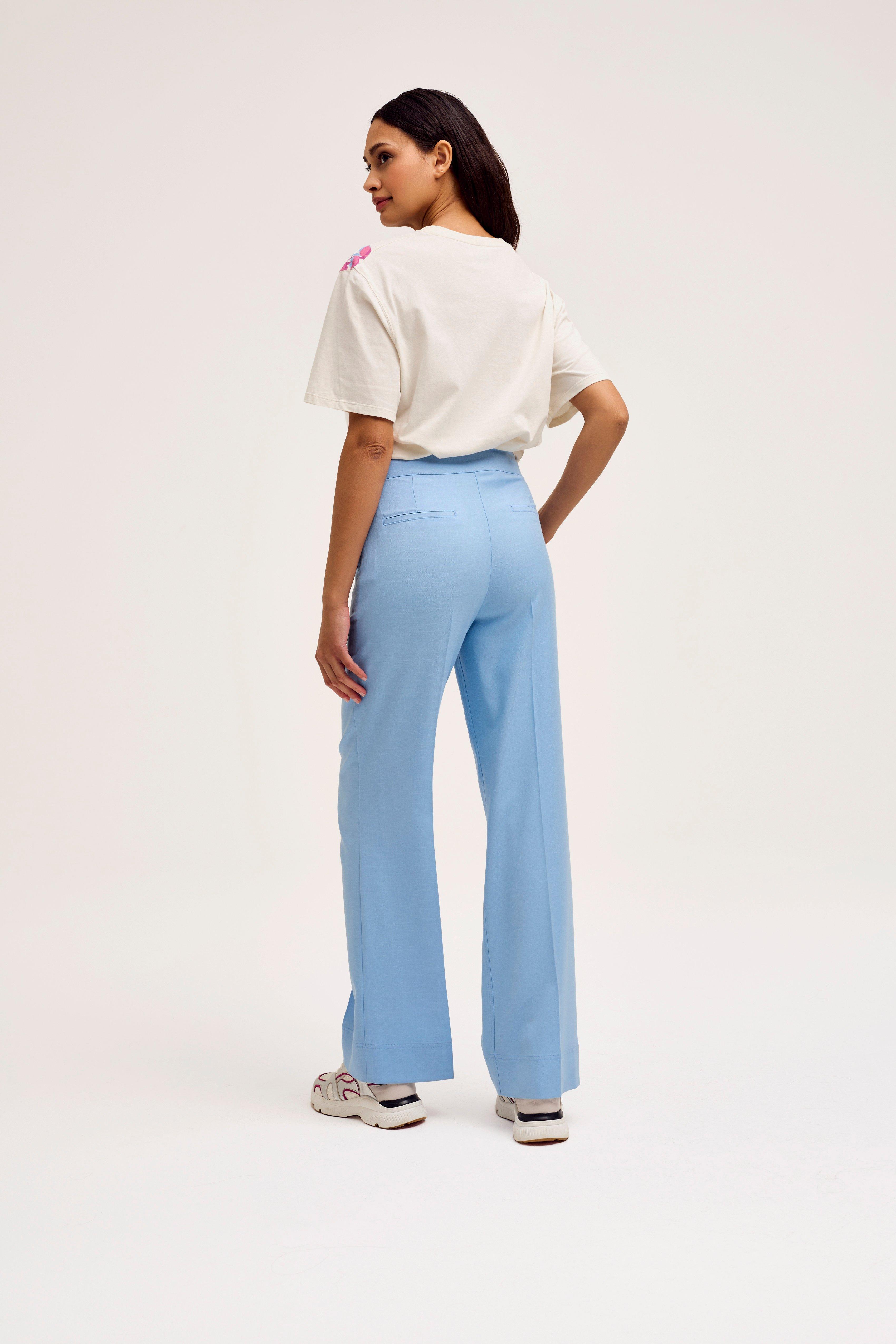 CKS Dames - TAIF - long trouser - light blue