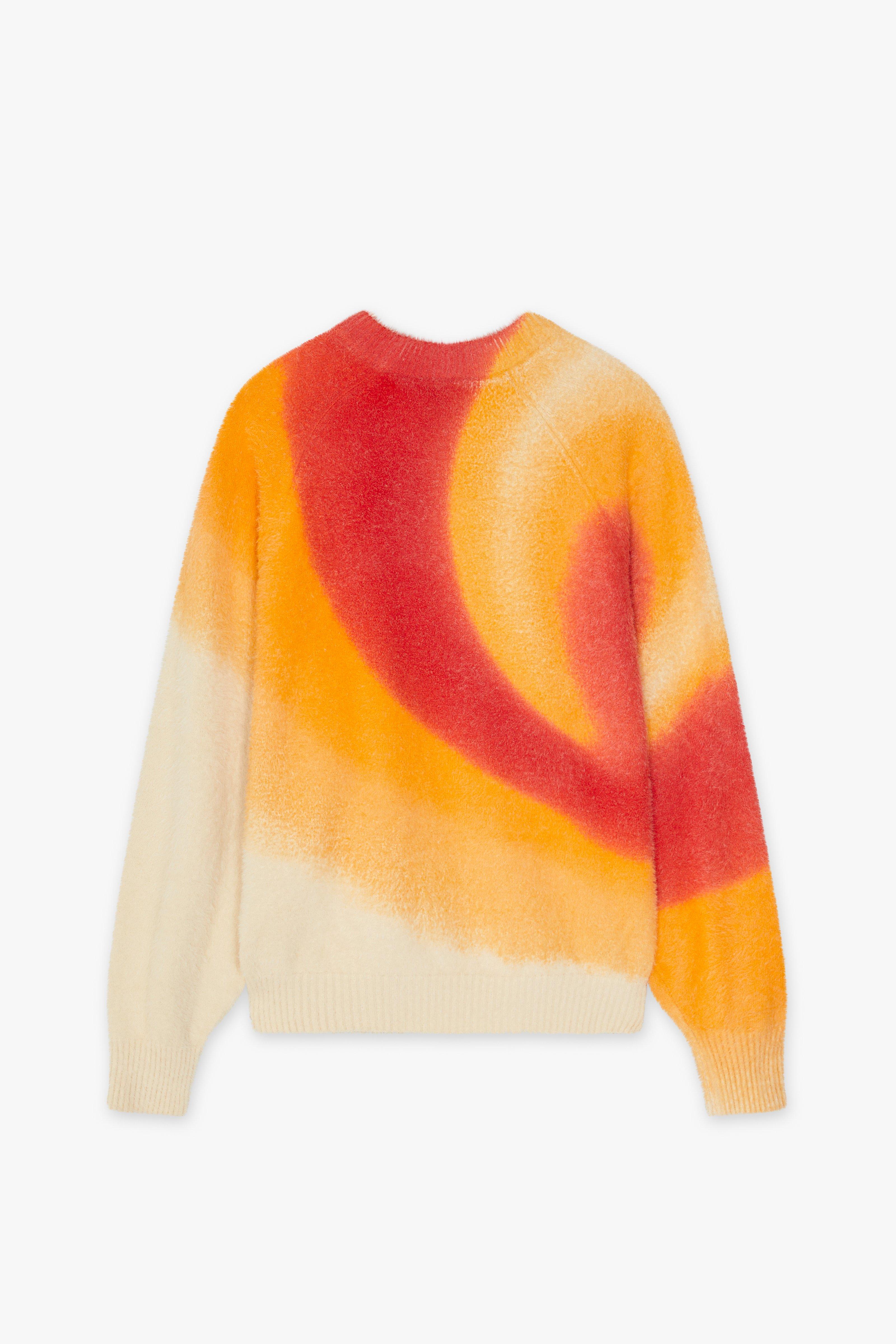 CKS Dames - PRINTER - pullover - bright orange