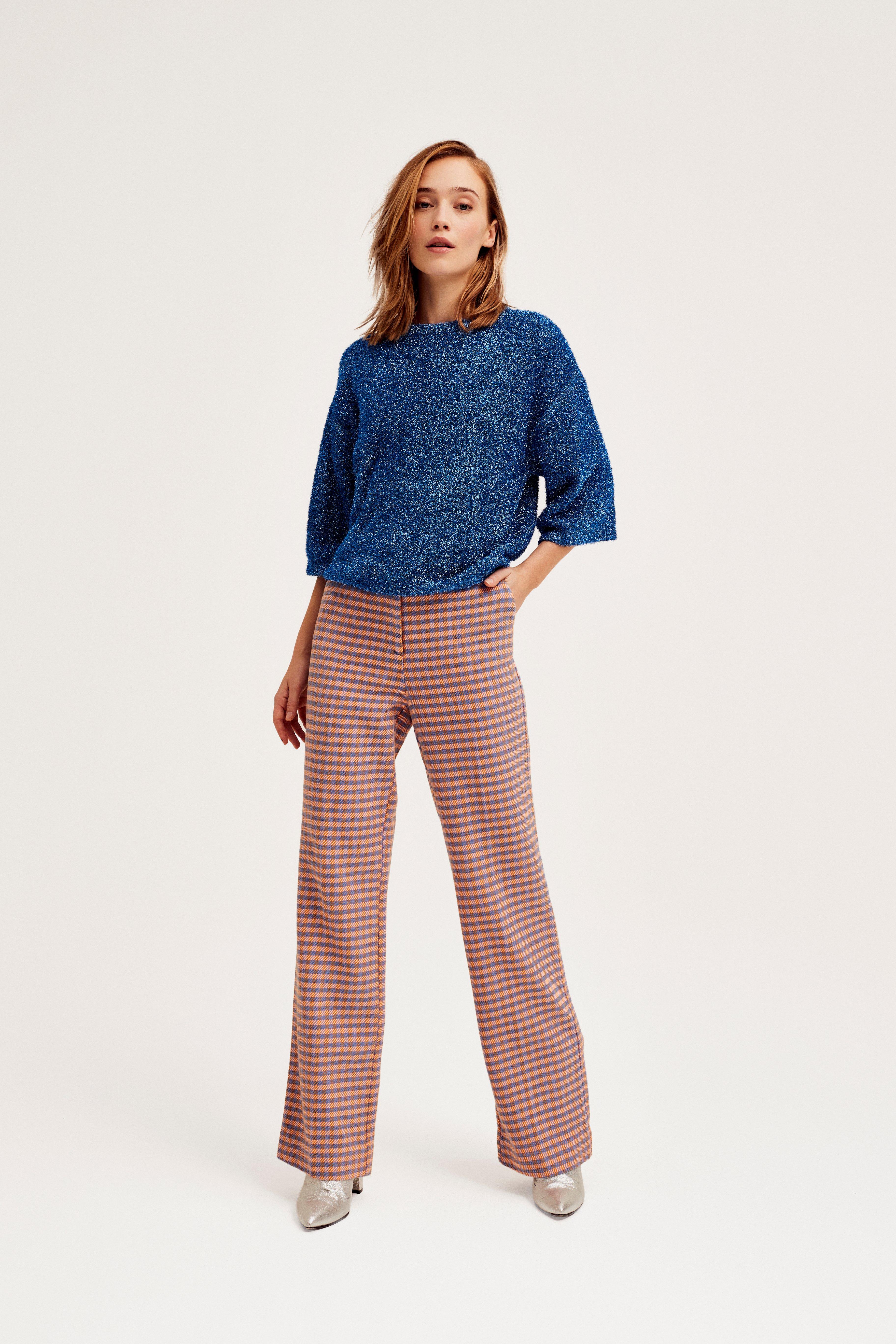 CKS Dames - TARANTO - long trouser - vivid blue