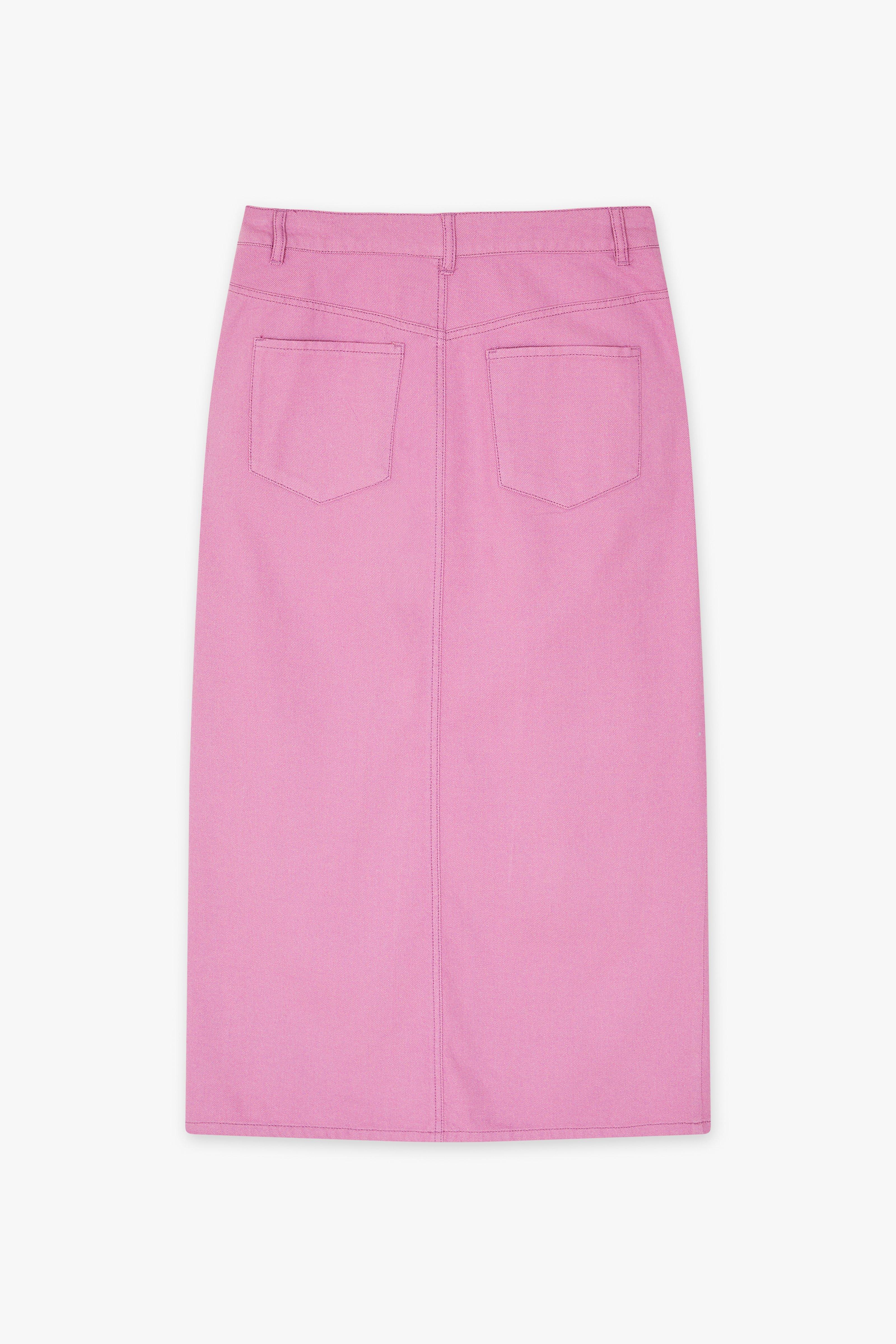 CKS Dames - SKIPPER - midi skirt - lila