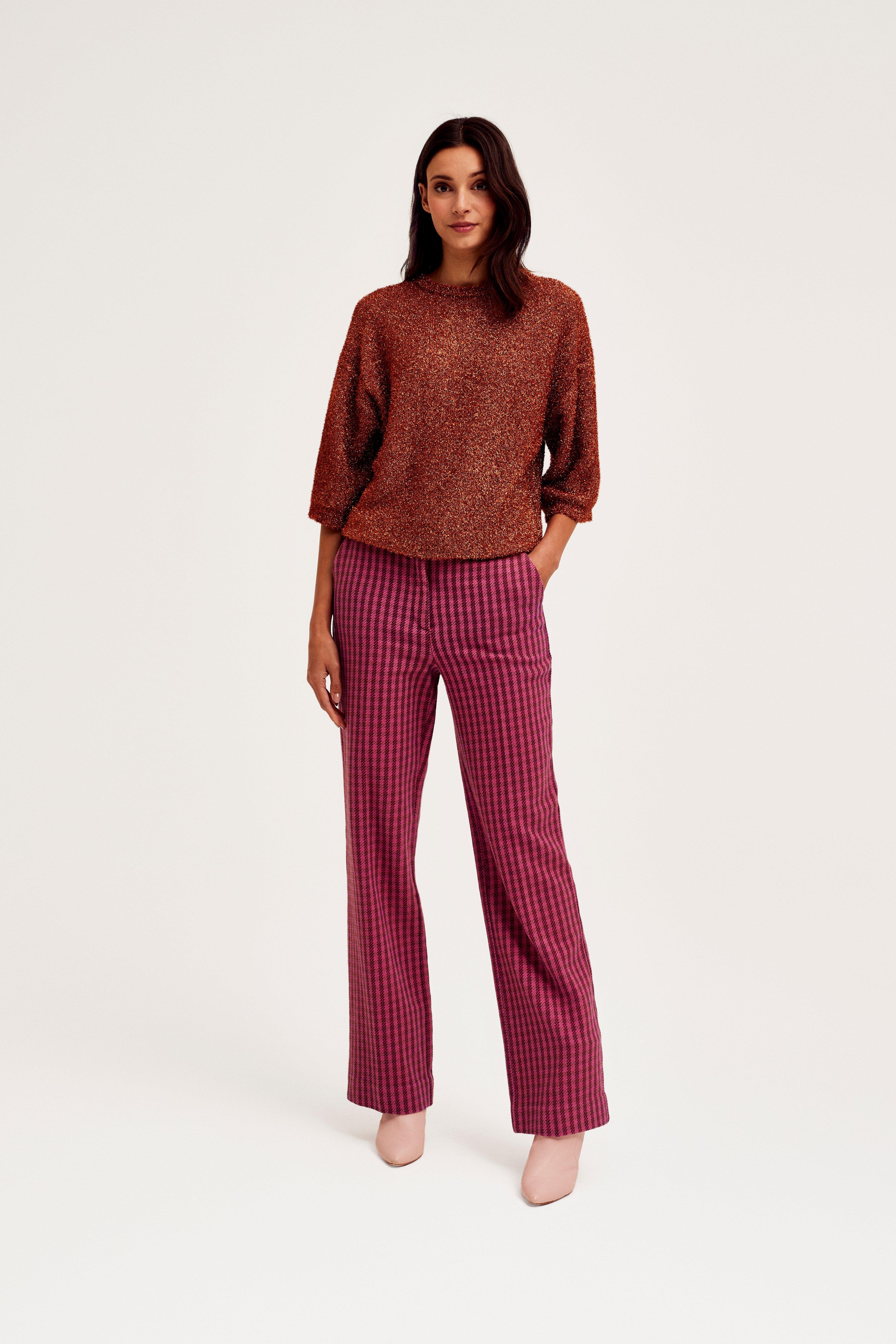 CKS Dames - TARANTO - long trouser - light red