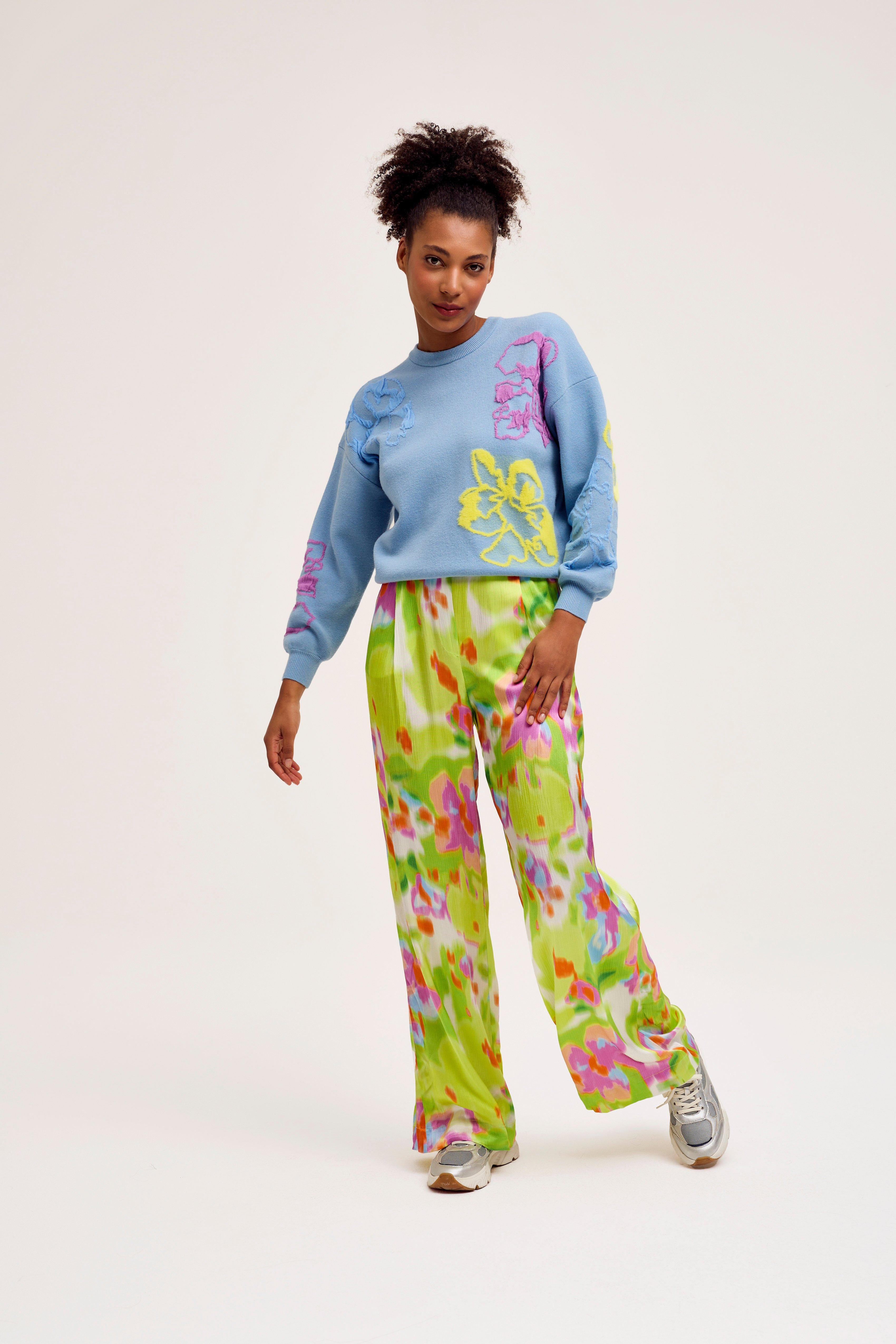 CKS Dames - PRIMULA - Pullover - Hellblau