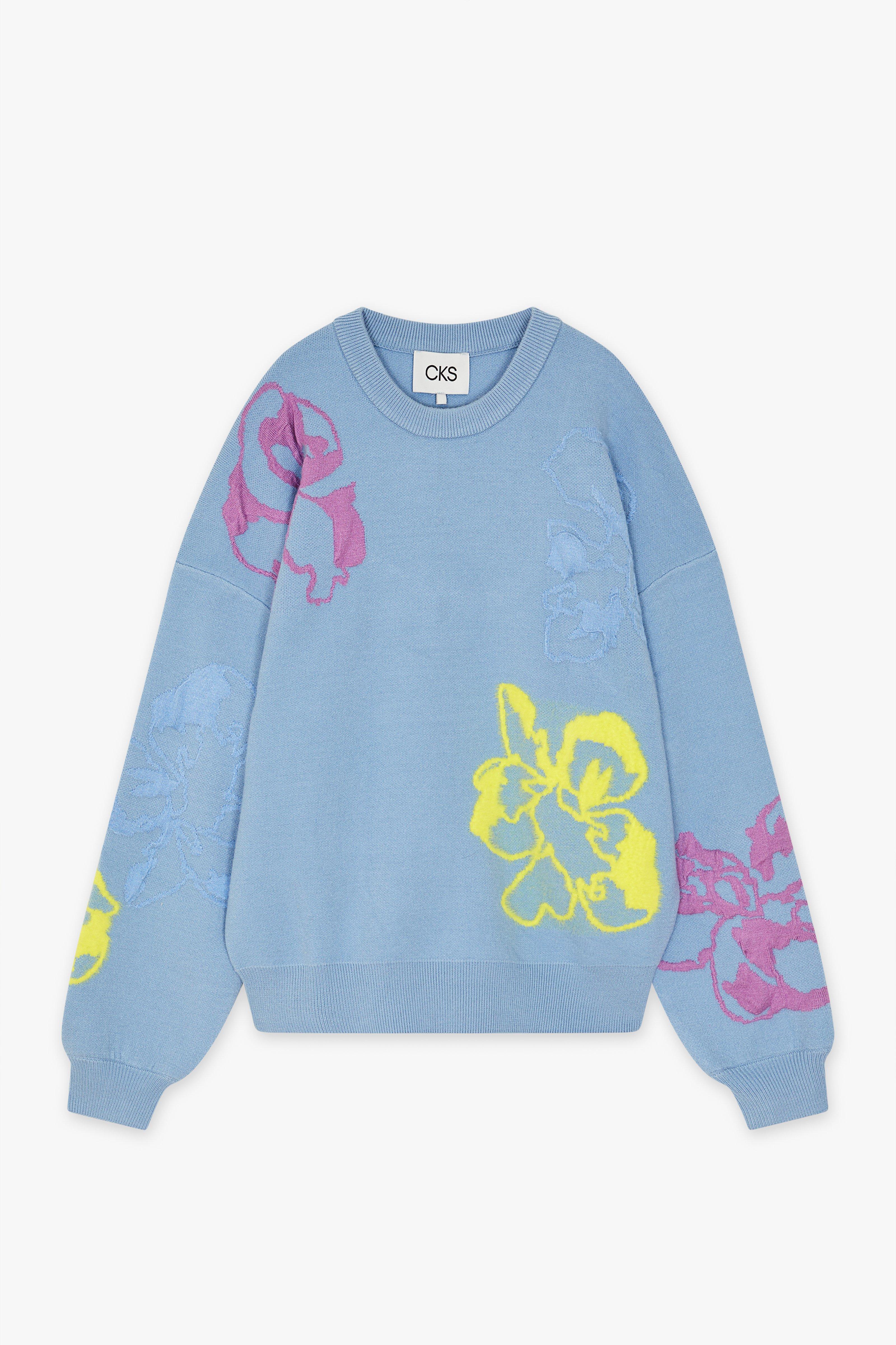 CKS Dames - PRIMULA - Pullover - Hellblau