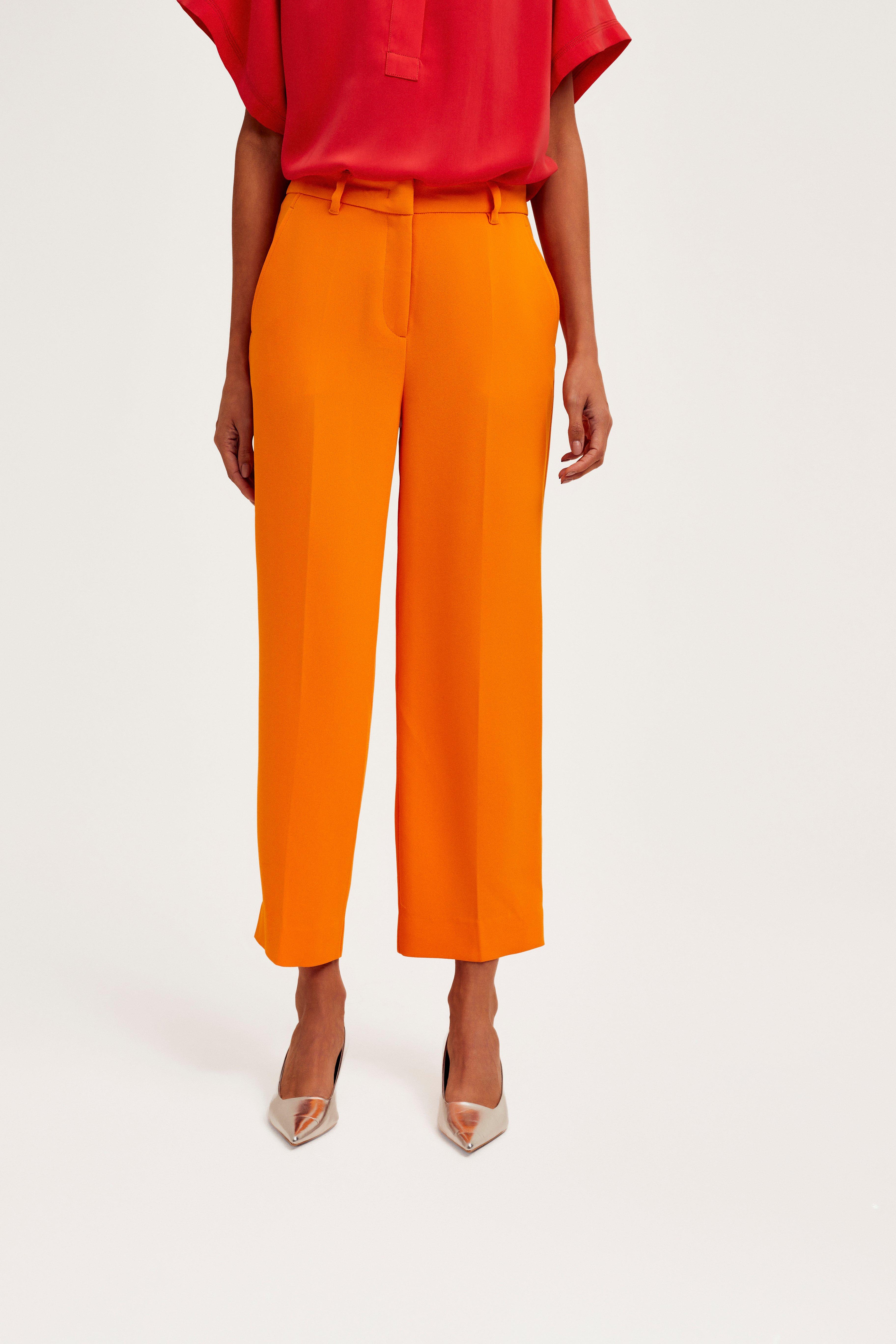 CKS Dames - TONKS - ankle trousers - bright orange