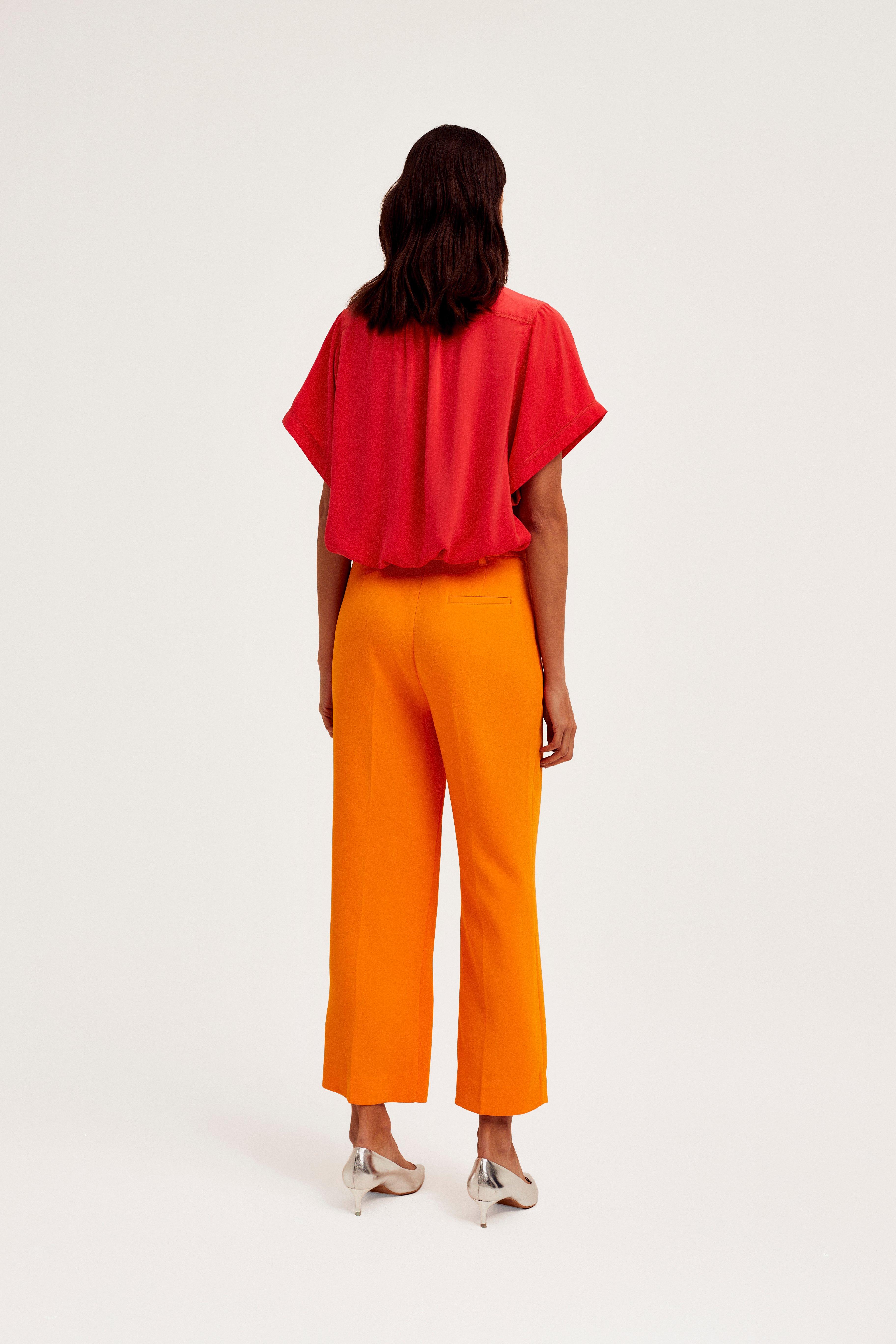 CKS Dames - TONKS - ankle trousers - bright orange