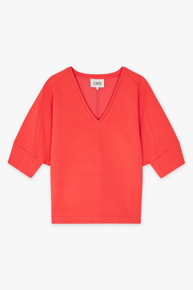 CKS Dames - ELDODEEP - sweatshirt - rouge clair