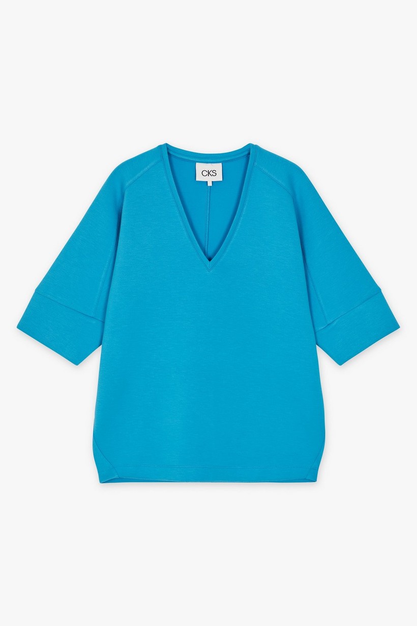 CKS Dames - ELDODEEP - sweatshirt - bleu vif
