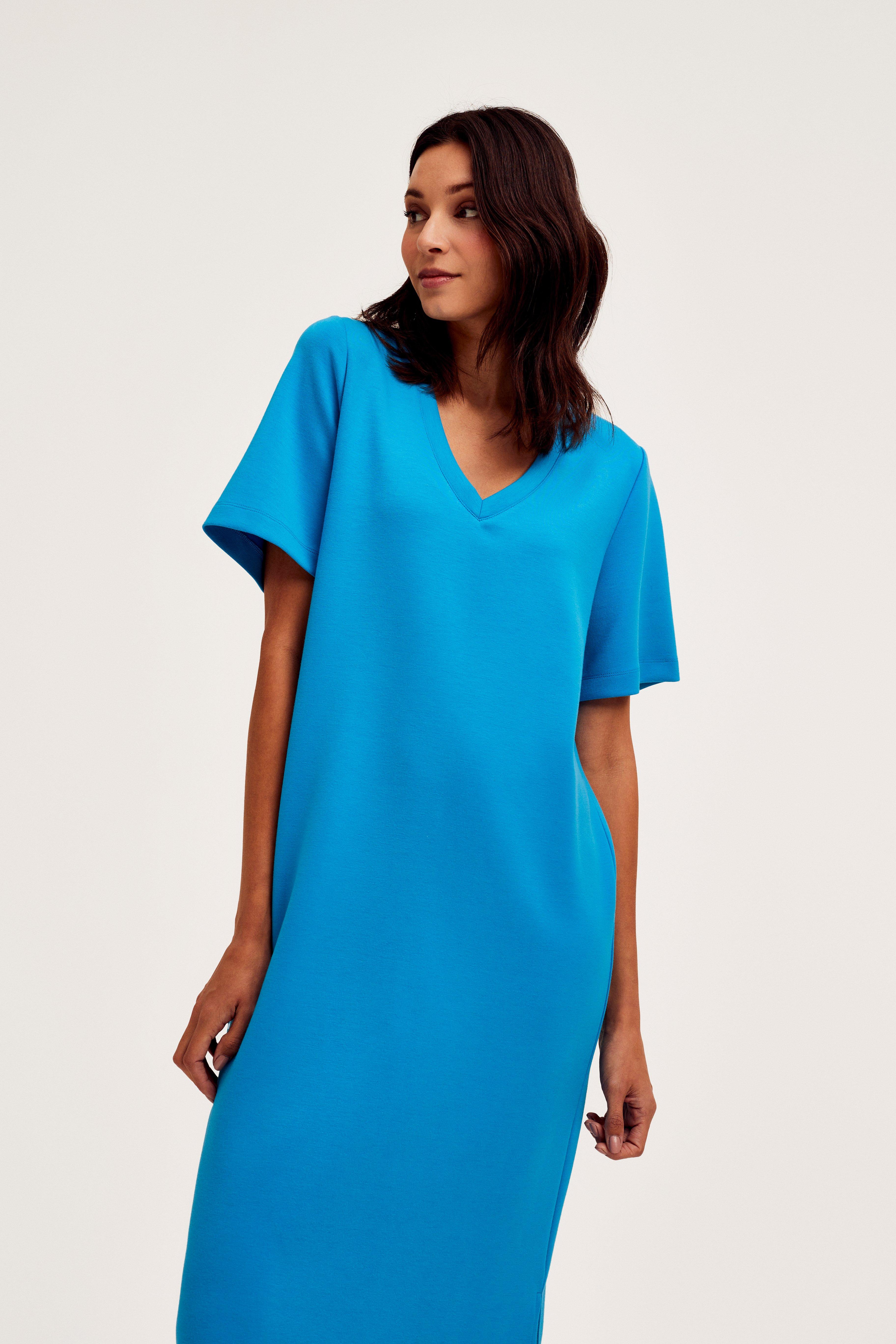 CKS Dames - JILL - long dress - vivid blue