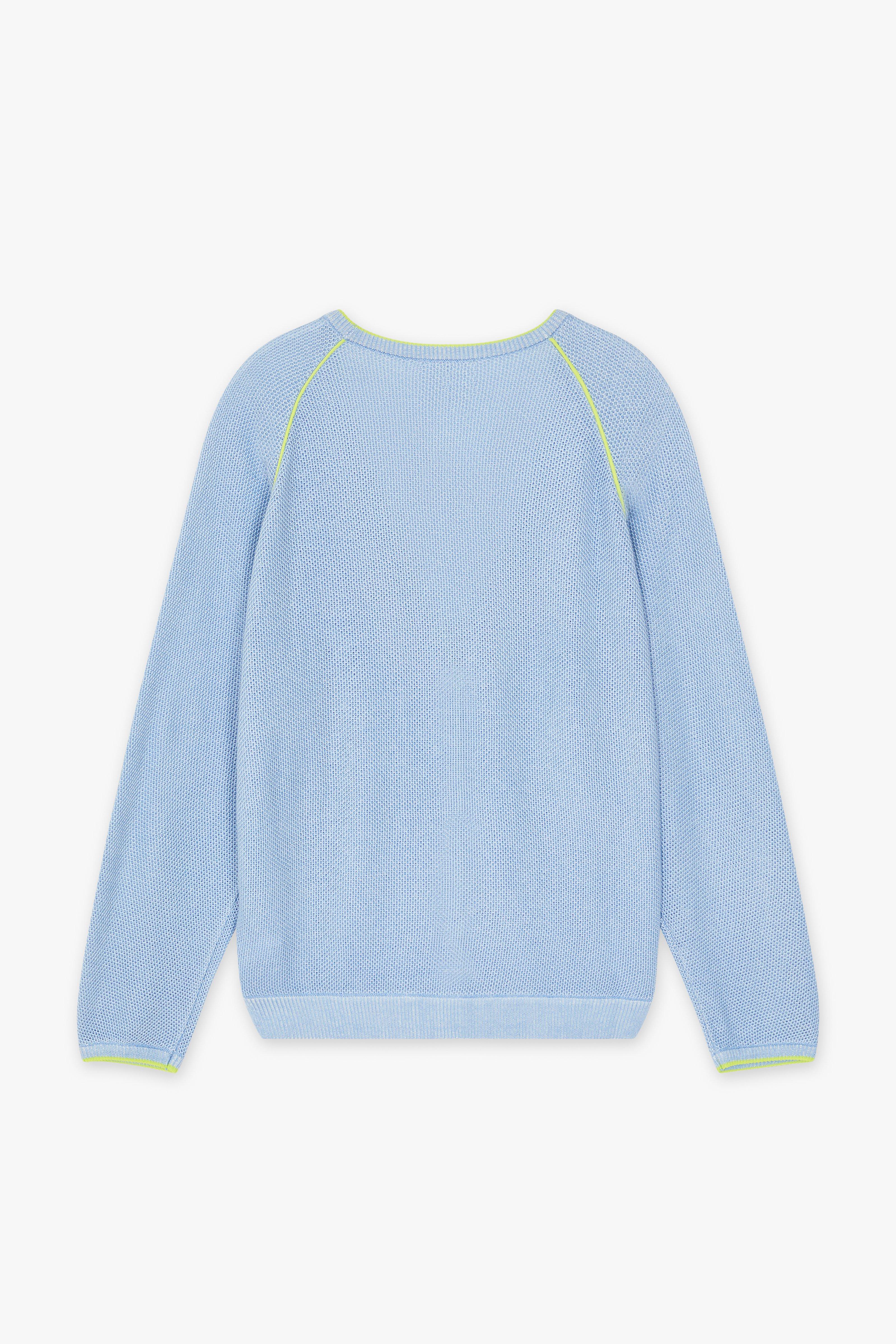CKS Dames - CRATT - Strickjacke - Hellblau