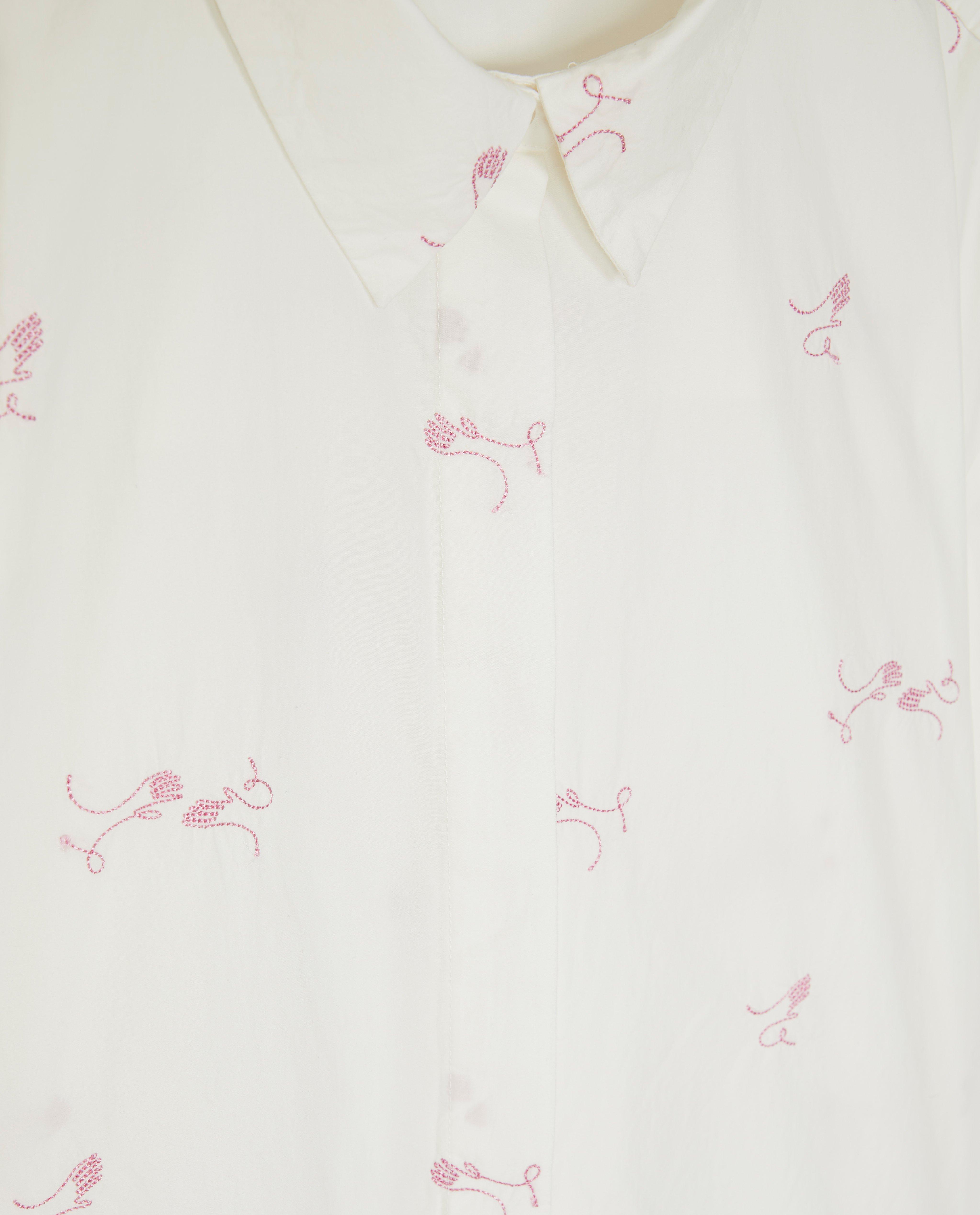 CKS Dames - RUTTENS - blouse korte mouwen - wit