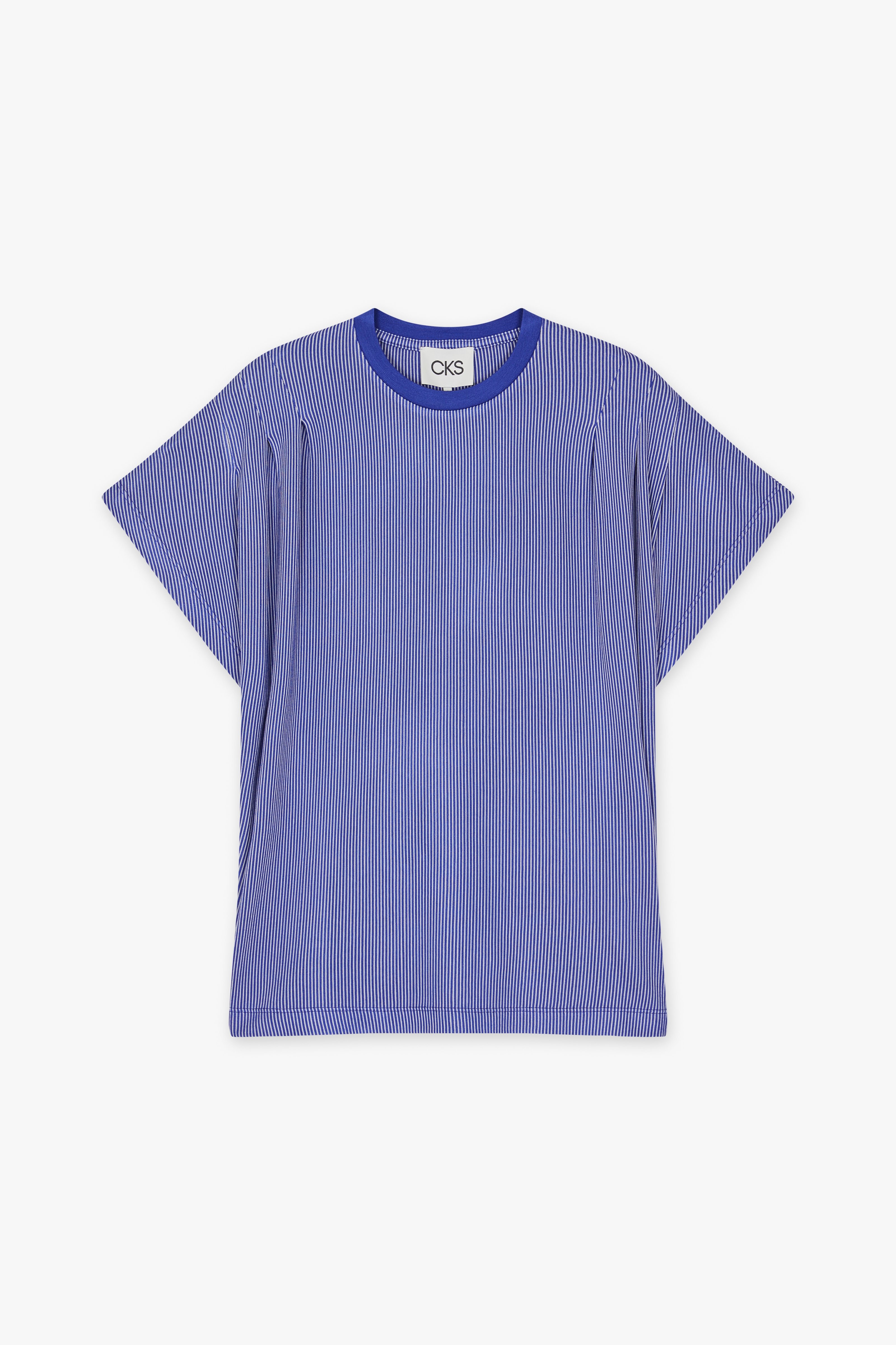 CKS Dames - JAZZY - t-shirt korte mouwen - blauw