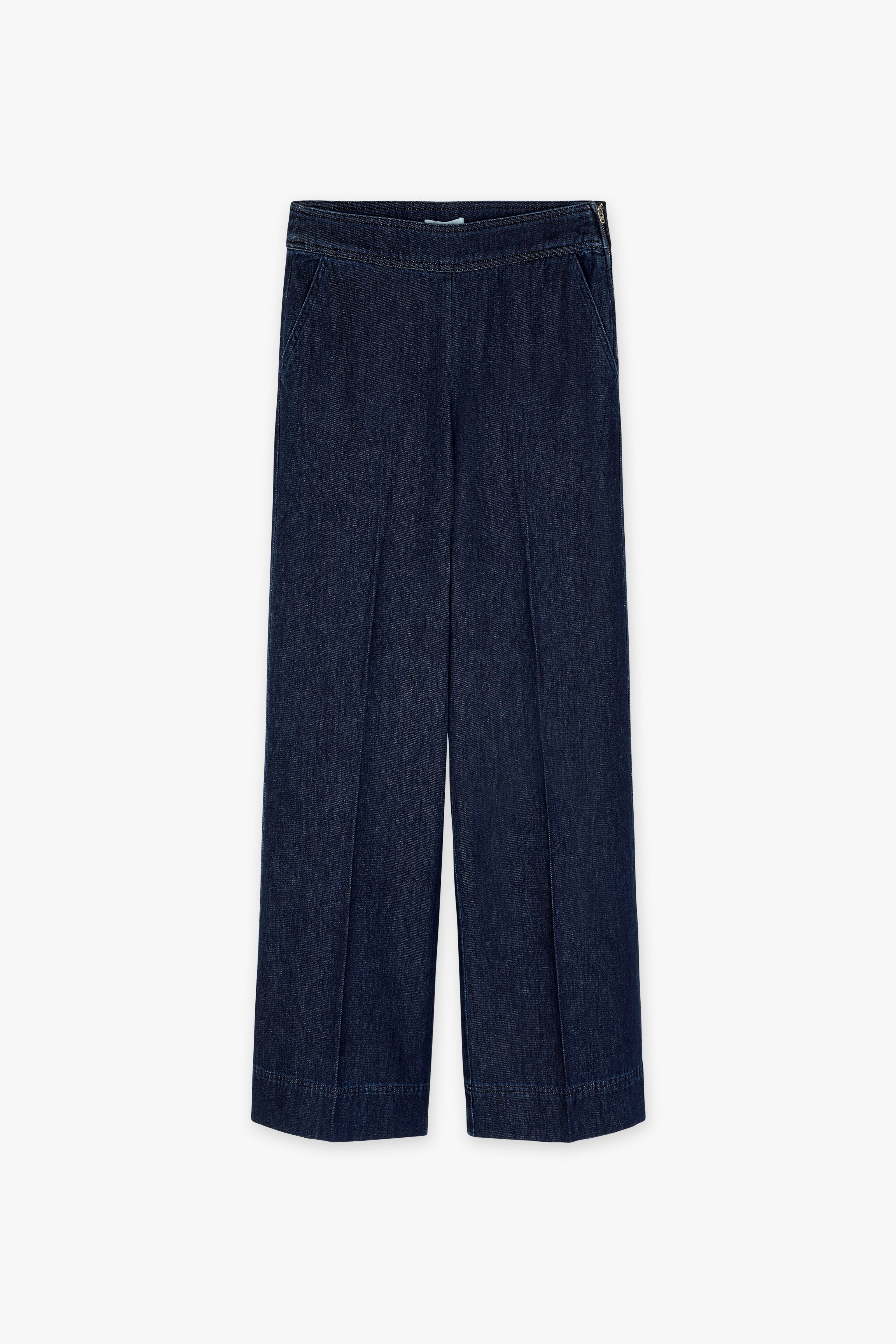 CKS Dames - TAIFOS - lange jeans - donkerblauw