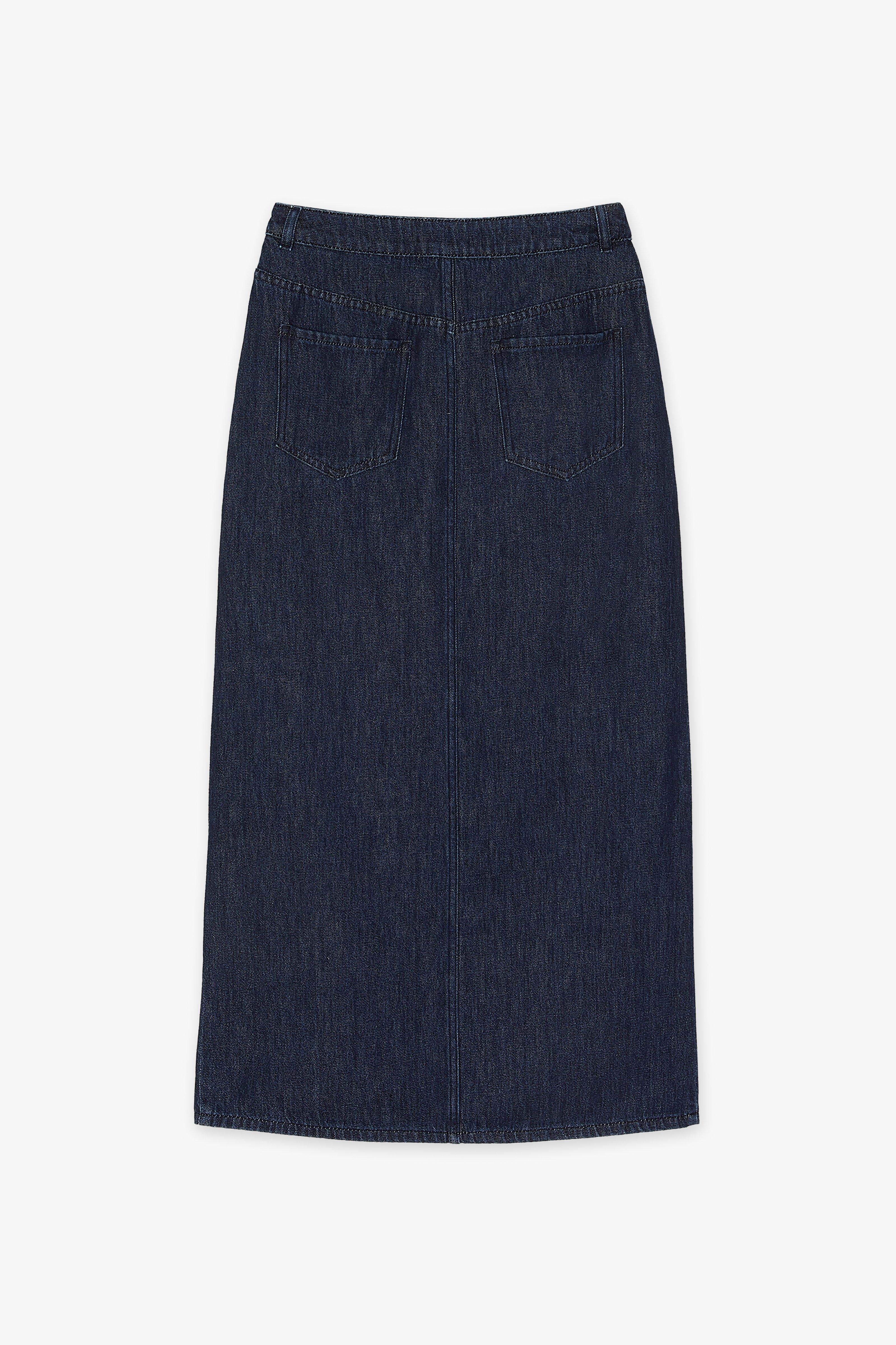 CKS Dames - SKILLS - long skirt - dark blue