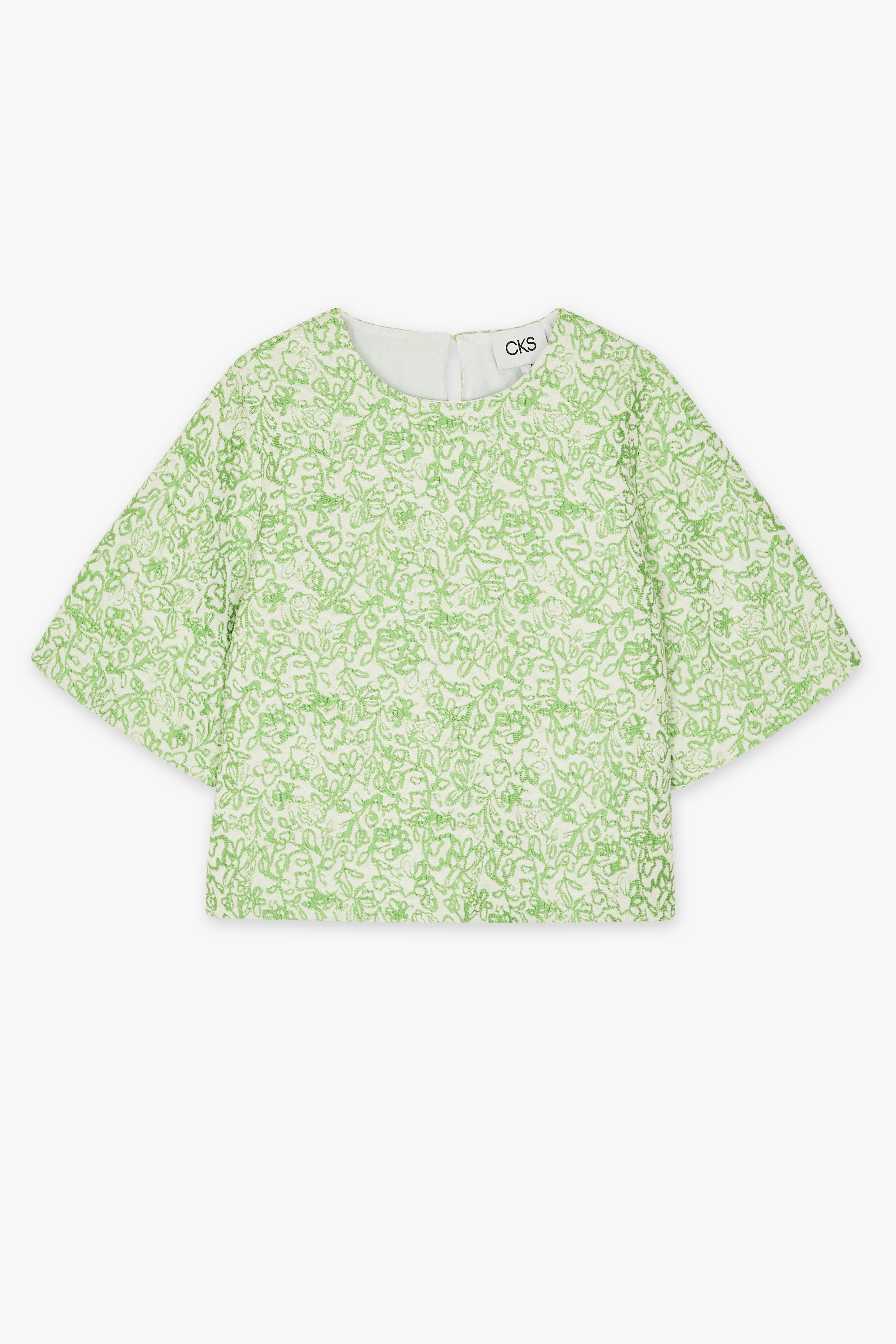 CKS Dames - TIRIAN - blouse lange mouwen - wit