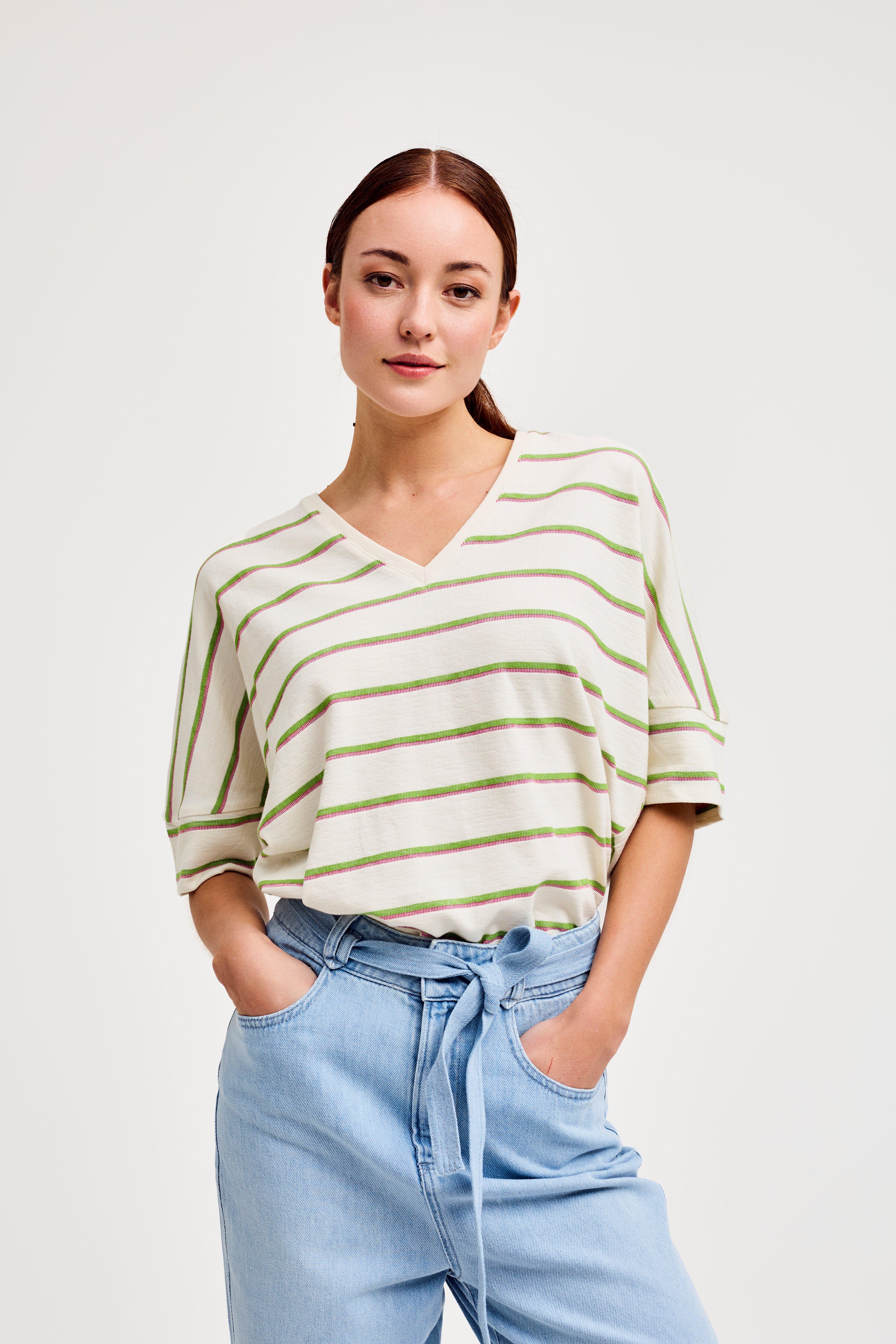 CKS Dames - ELDODEEP - t-shirt short sleeves - white