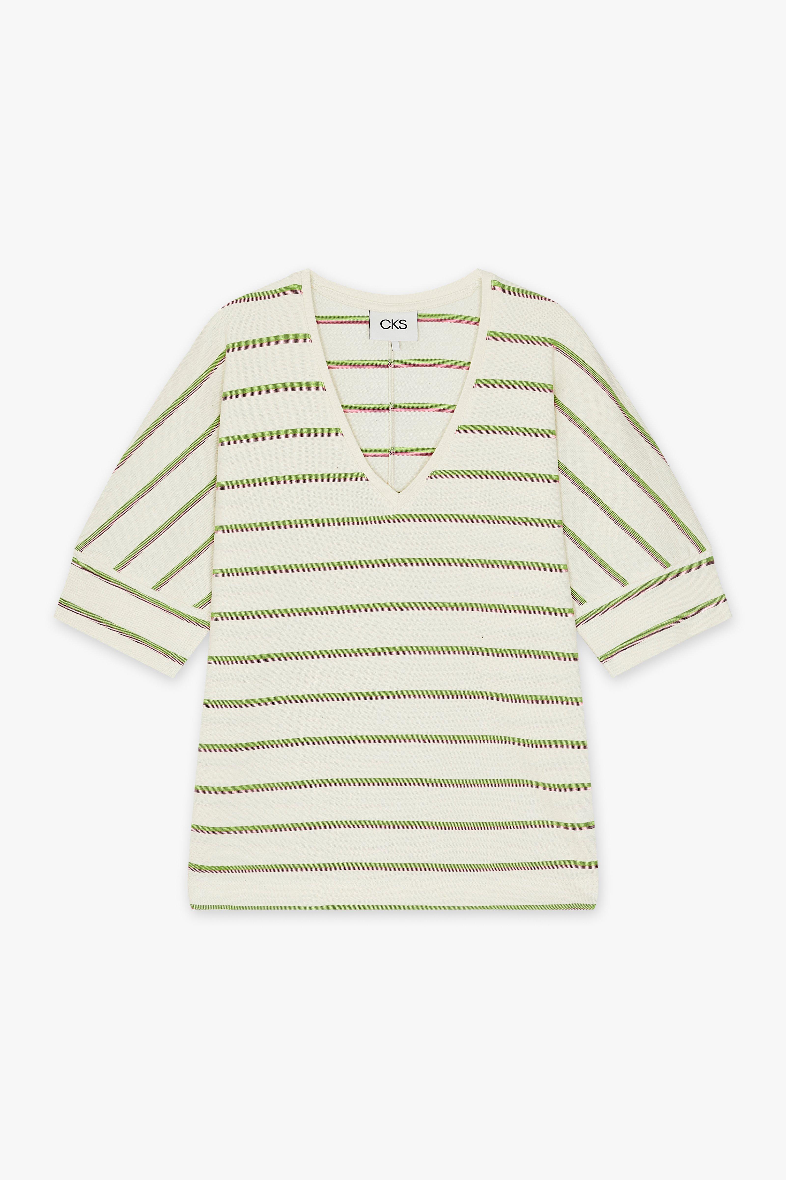 CKS Dames - ELDODEEP - t-shirt short sleeves - white