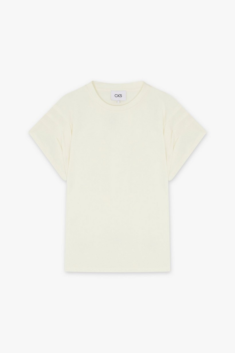 CKS Dames - JAZZ - t-shirt korte mouwen - wit