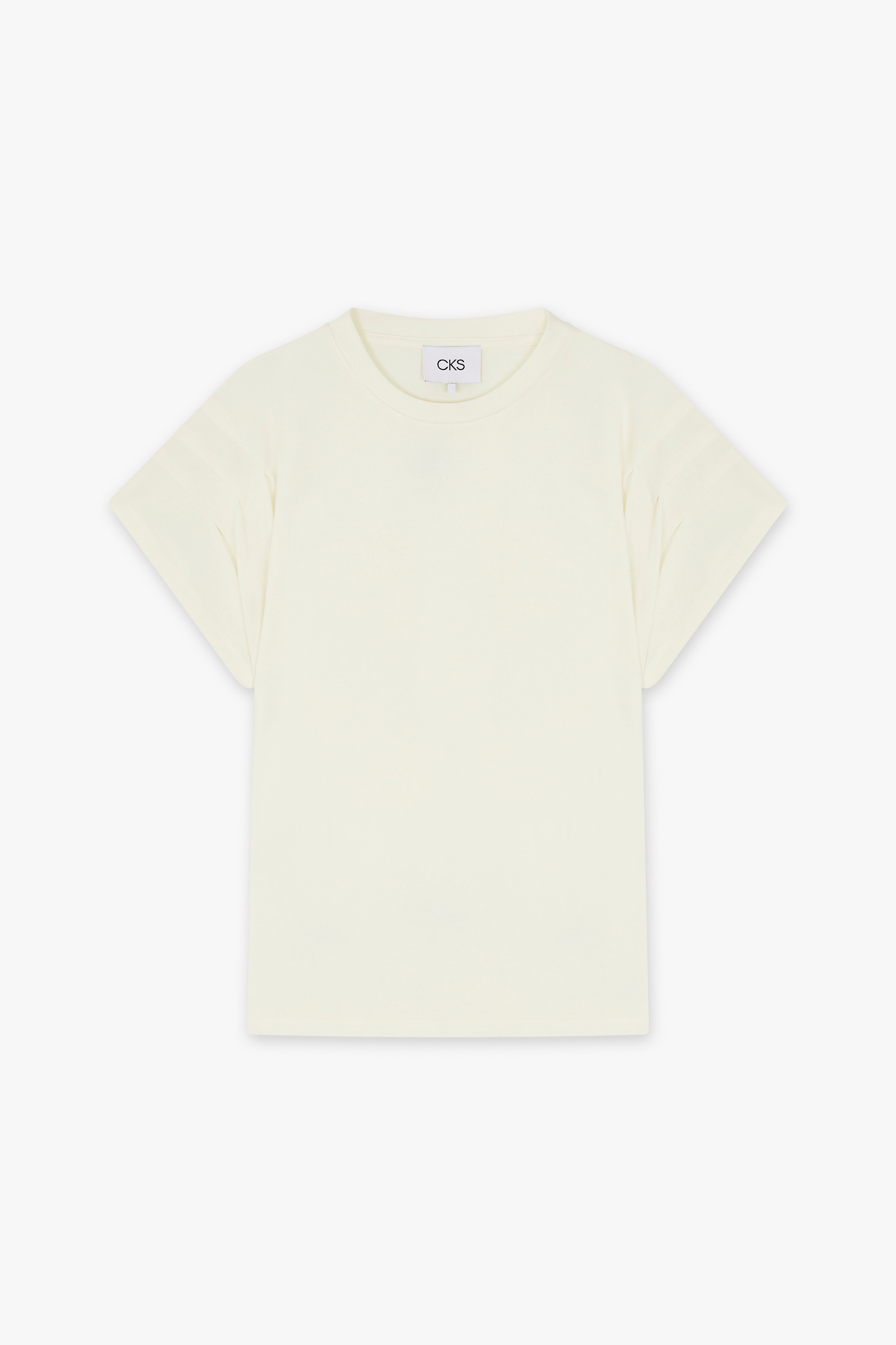 CKS Dames - JAZZ - T-Shirt Kurzarm - Weiß