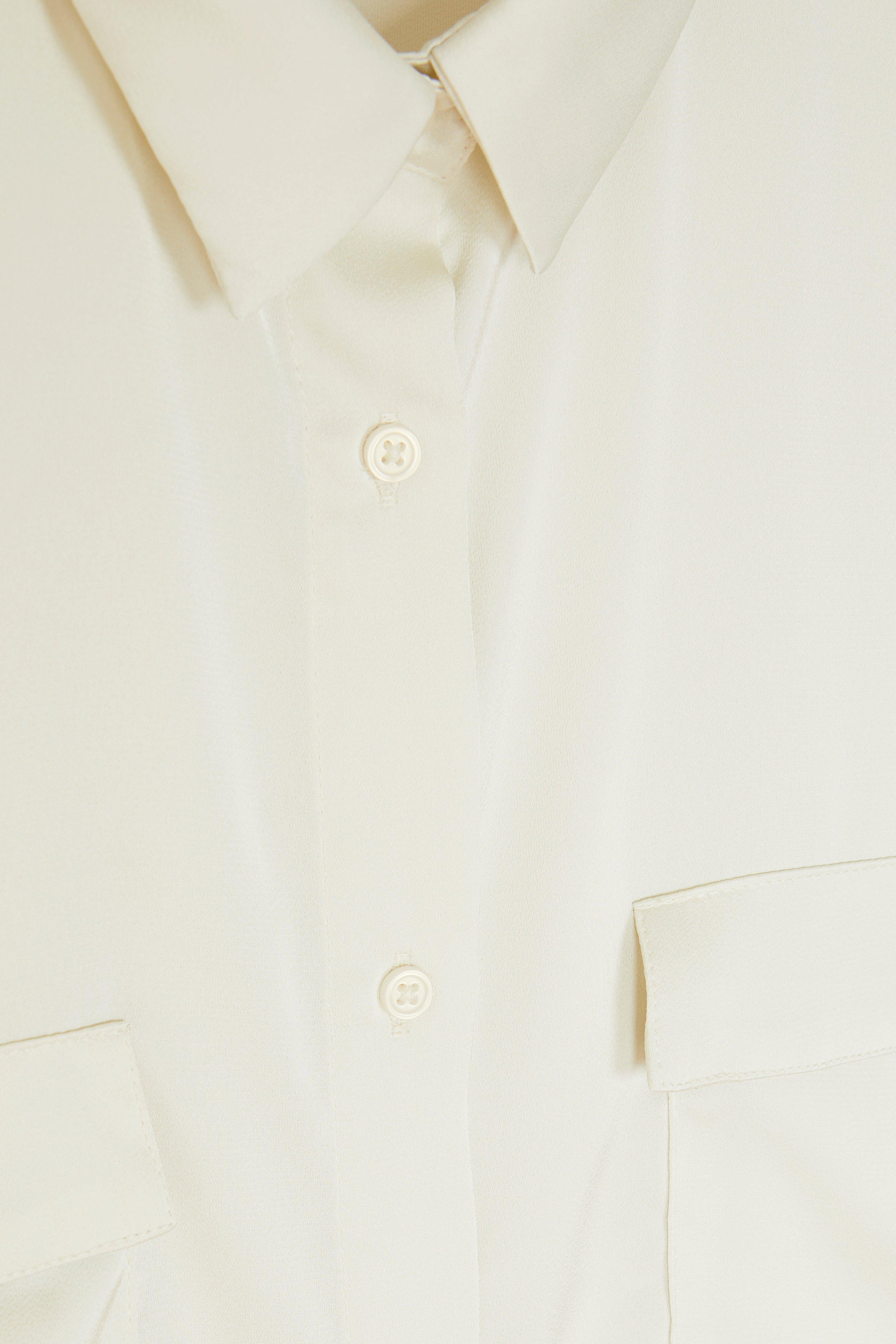 CKS Dames - SANZA - blouse korte mouwen - wit