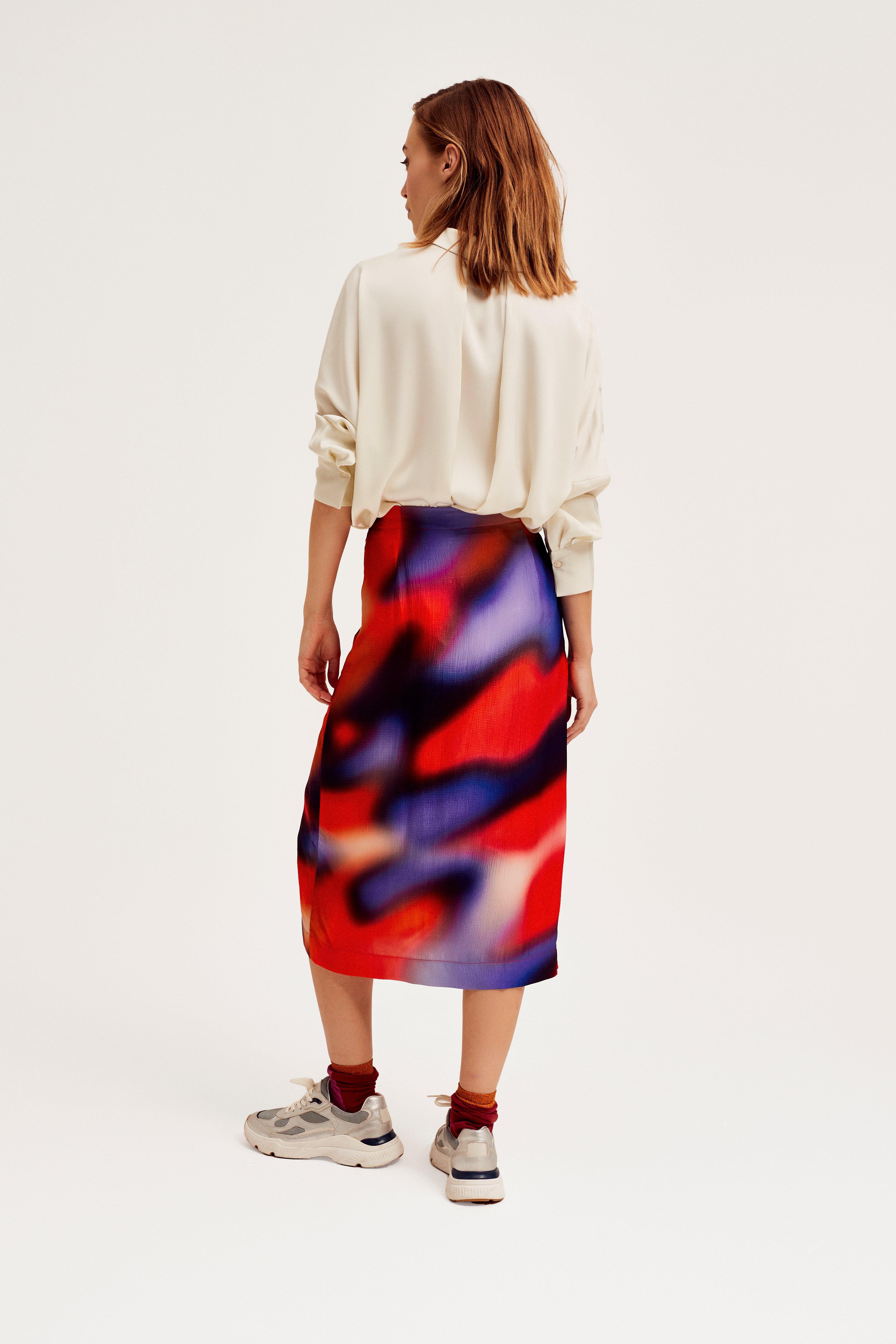 CKS Dames - SANZA - blouse korte mouwen - wit