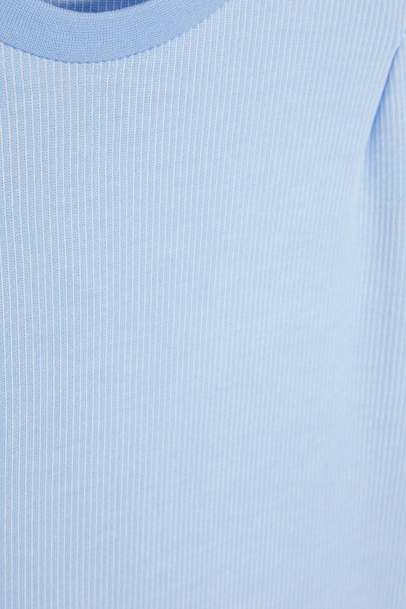CKS Dames - JAZZY - t-shirt short sleeves - light blue