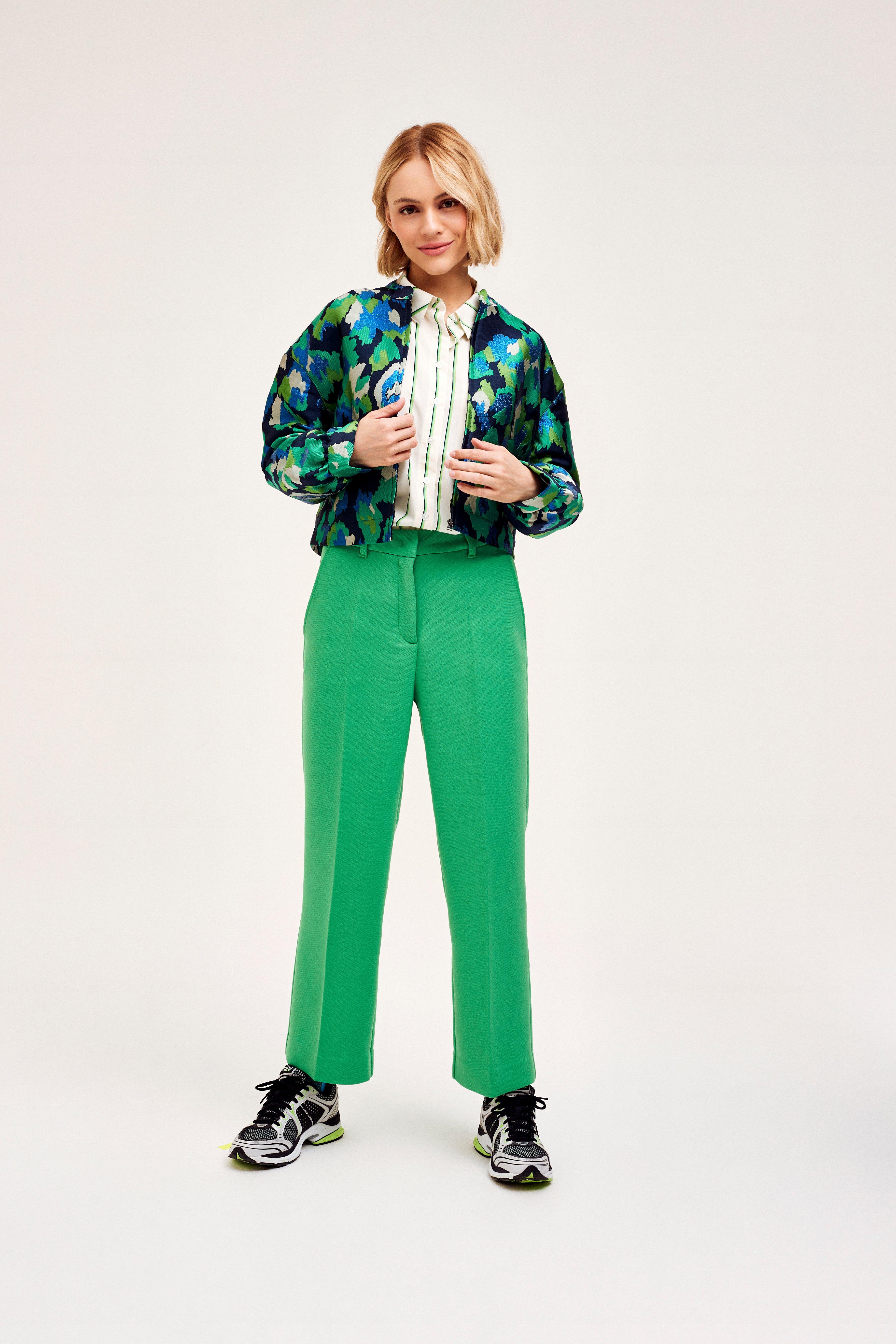 CKS Dames - SUPER - blouse short sleeves - bright green