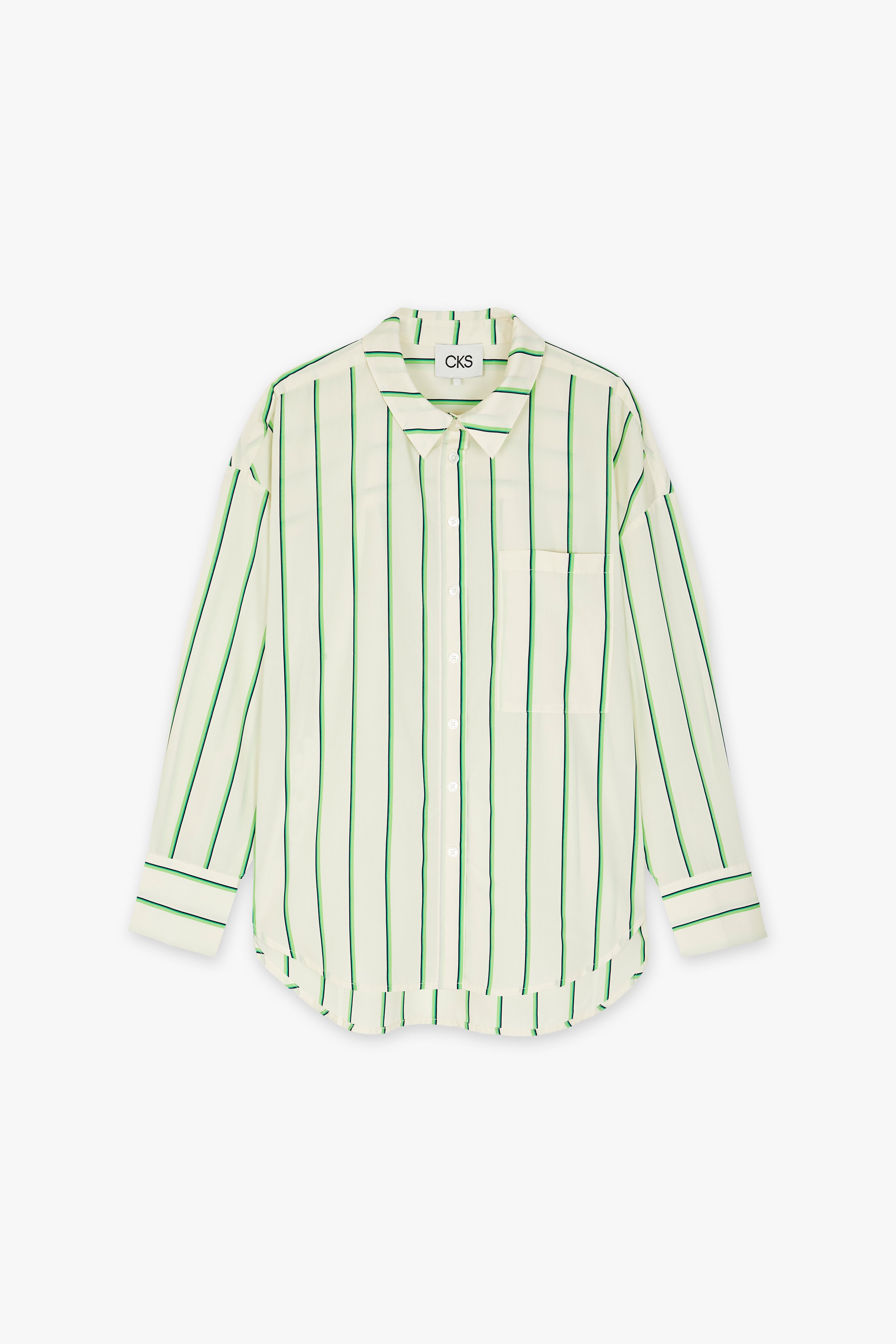 CKS Dames - SUPER - blouse lange mouwen - intens groen