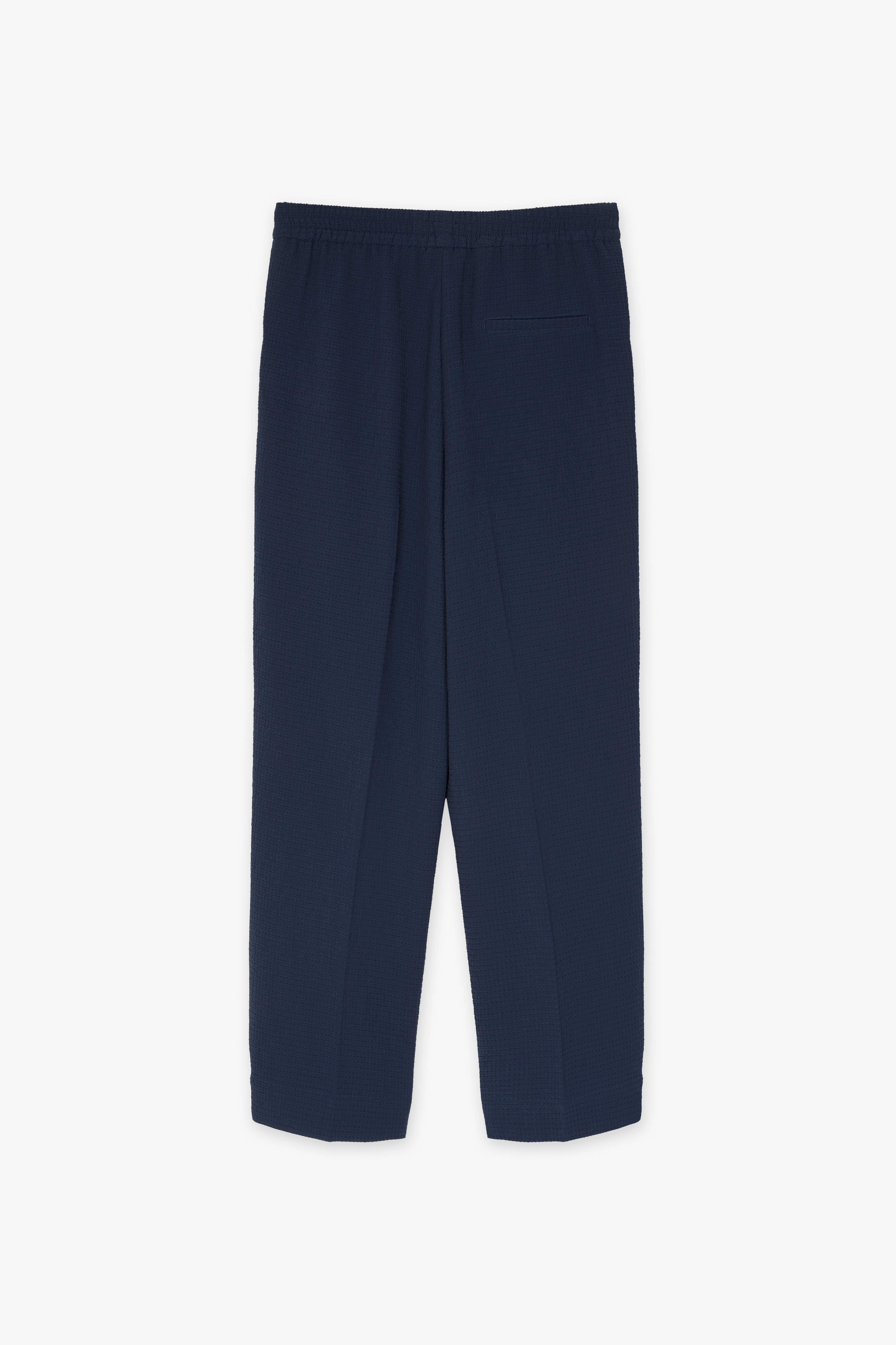 CKS Dames - SAGES - pantalon long - bleu foncé