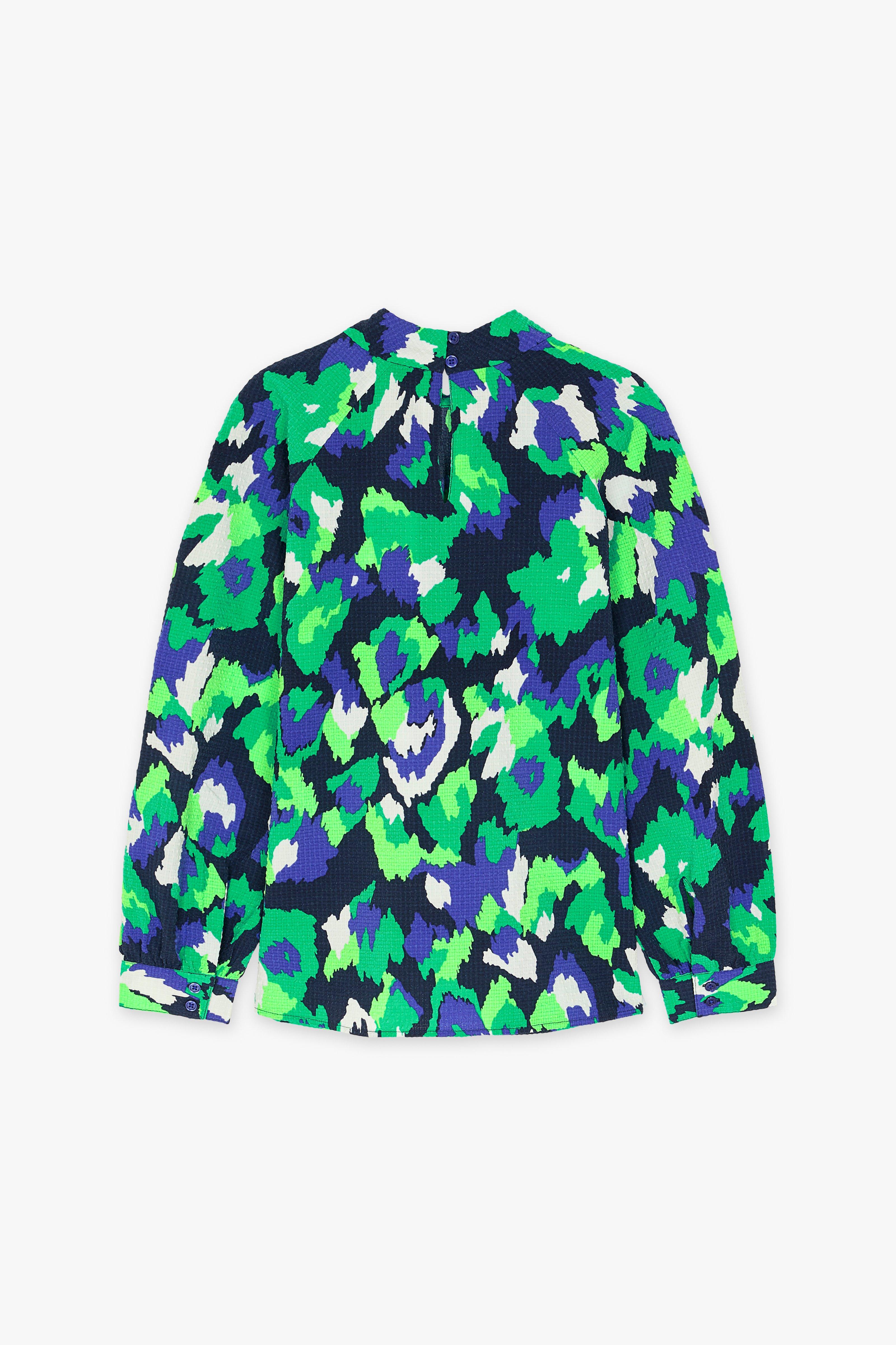 CKS Dames - SHAY - blouse short sleeves - blue