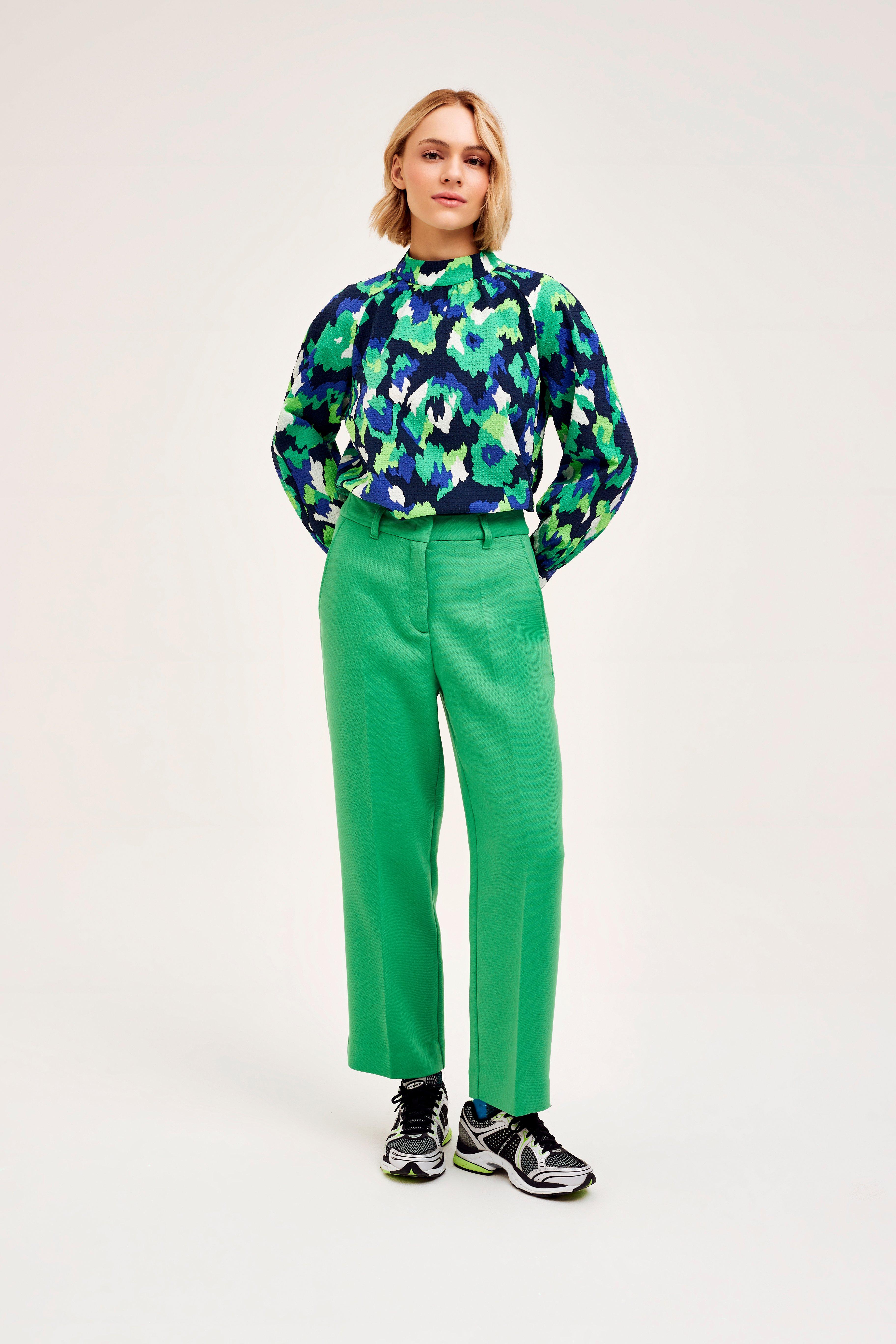 CKS Dames - SHAY - blouse short sleeves - blue