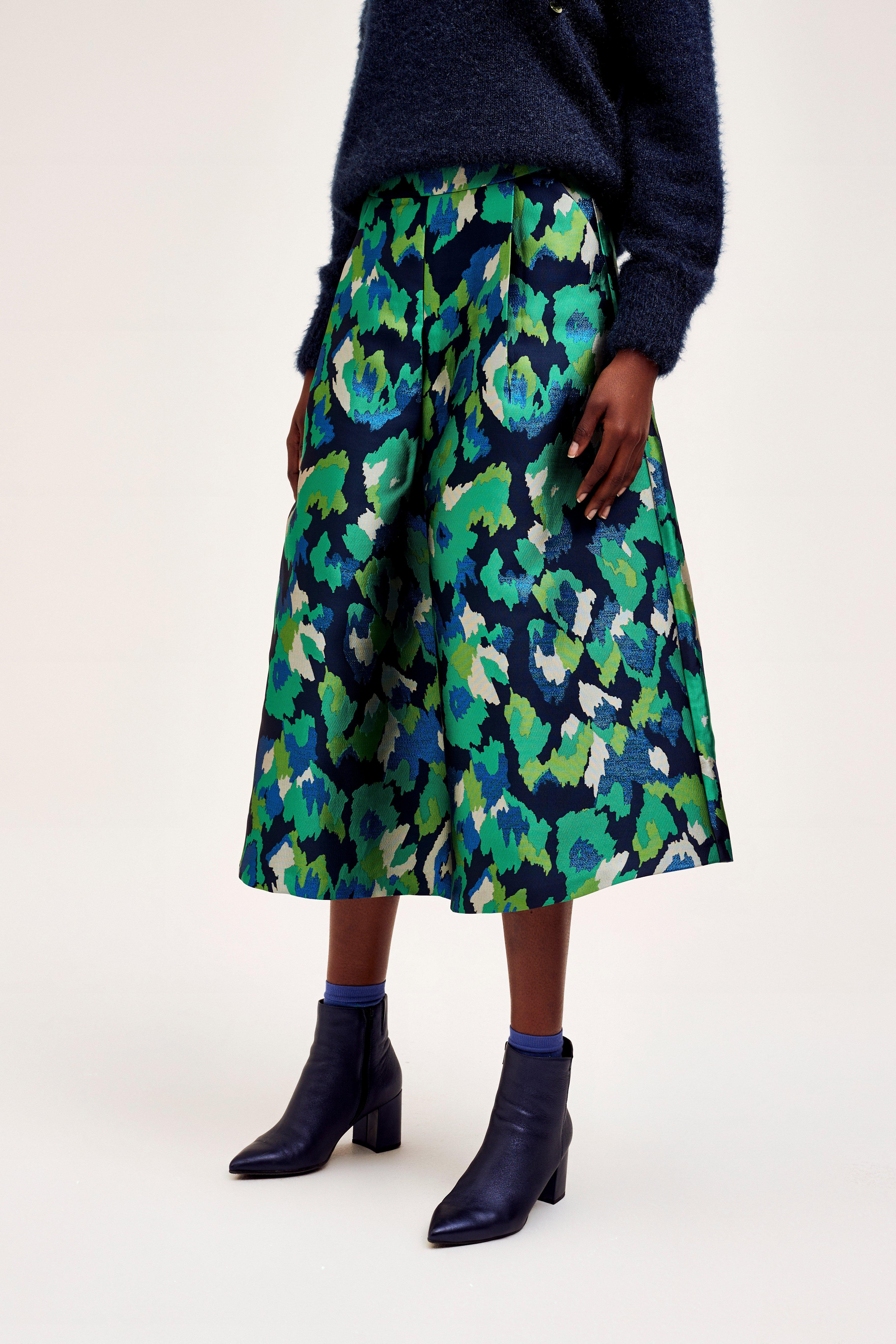 CKS Dames - SKAMILLA - midirok - blauw