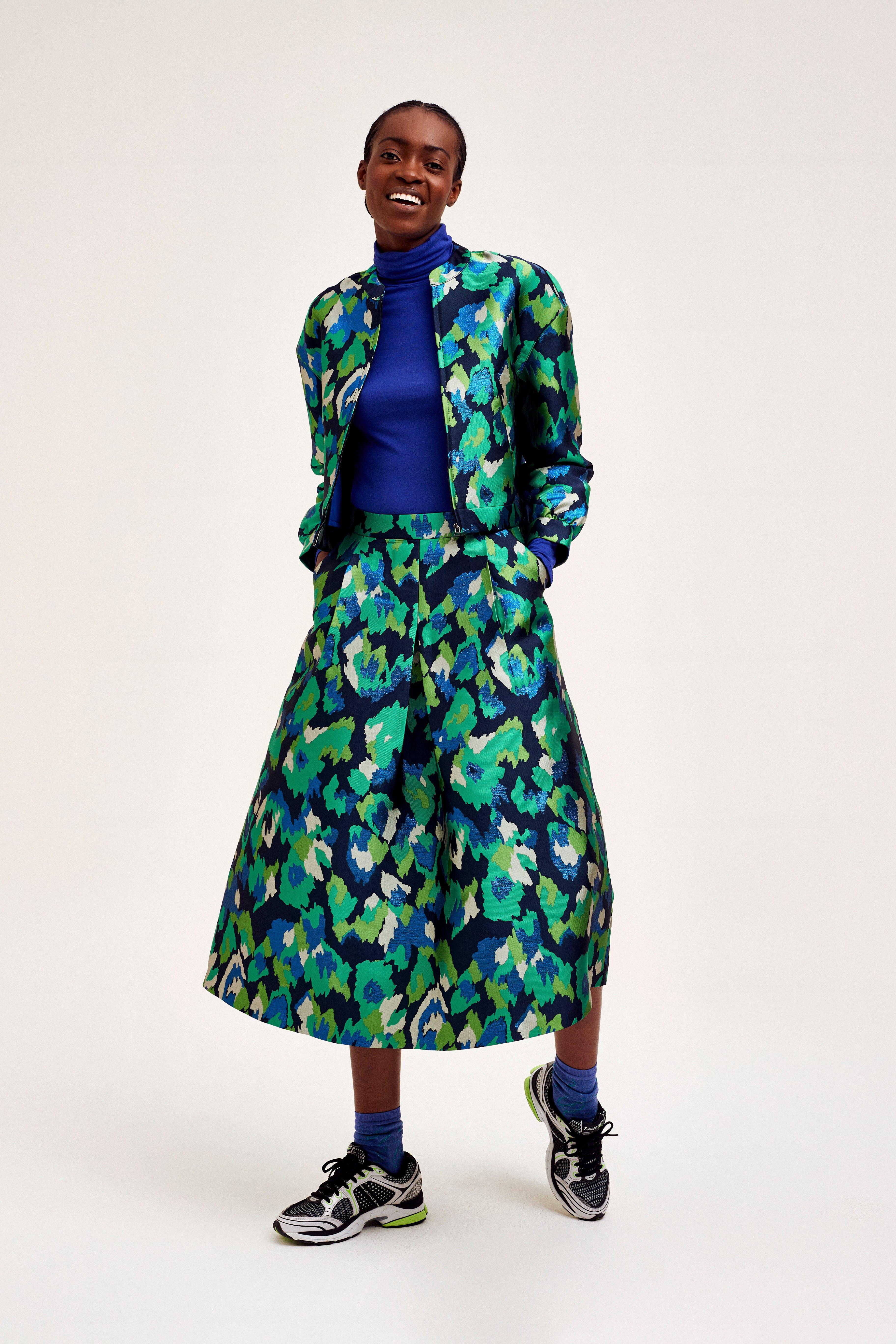 CKS Dames - SKAMILLA - midirok - blauw