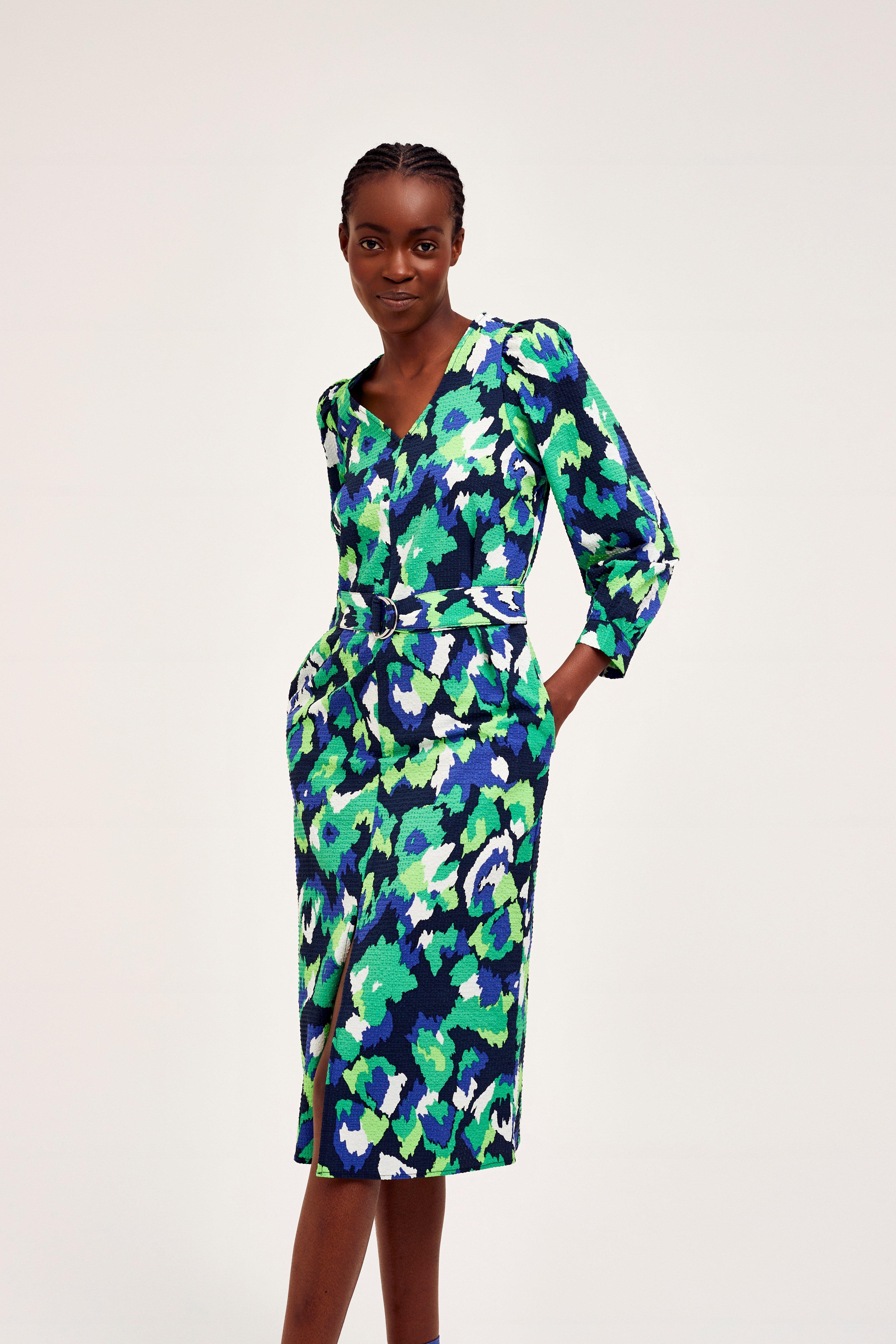 CKS Dames - DORIS - midi dress - blue