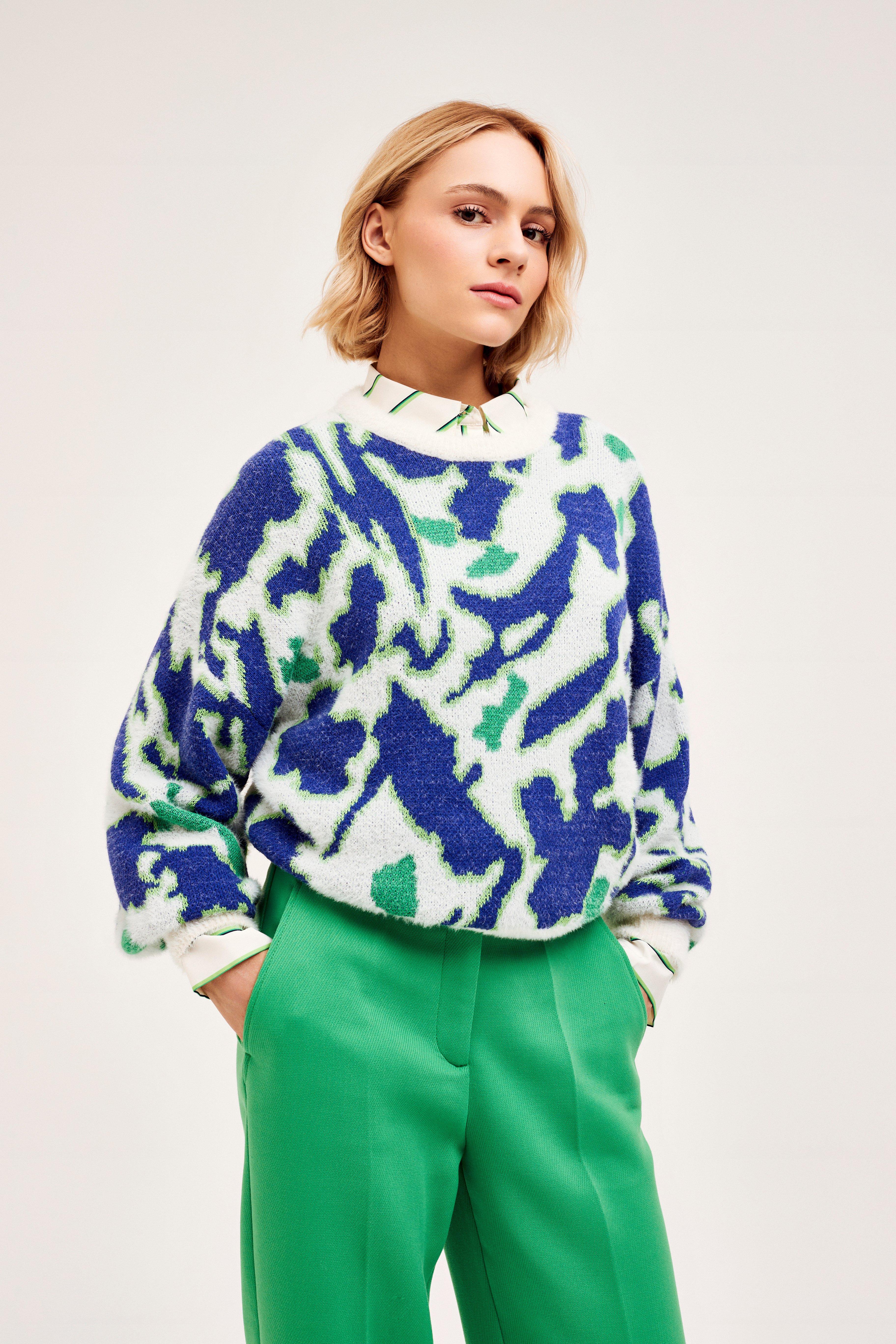 CKS Dames - PATTOKI - pullover - blue