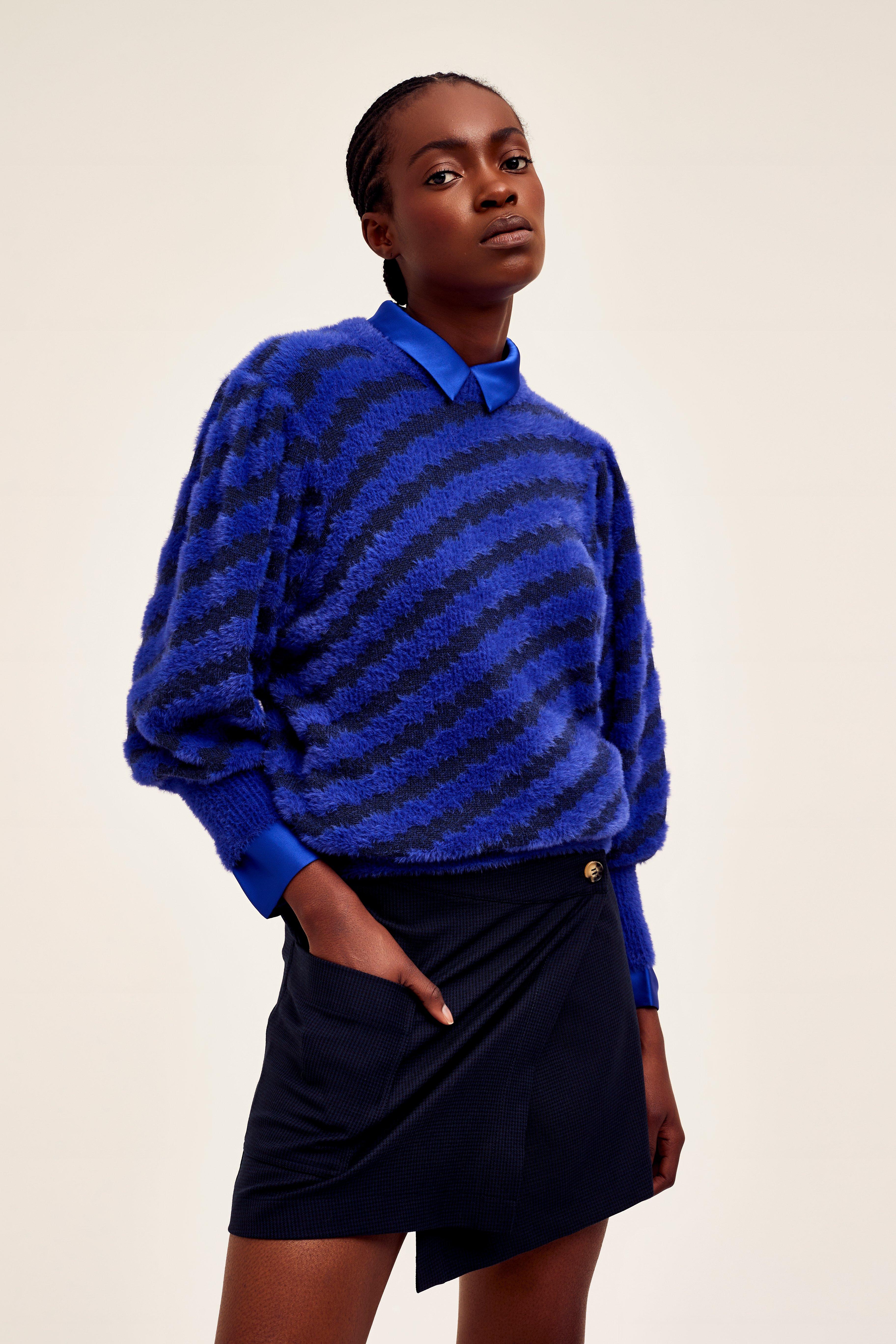 CKS Dames - PLEASANT - pullover - bleu
