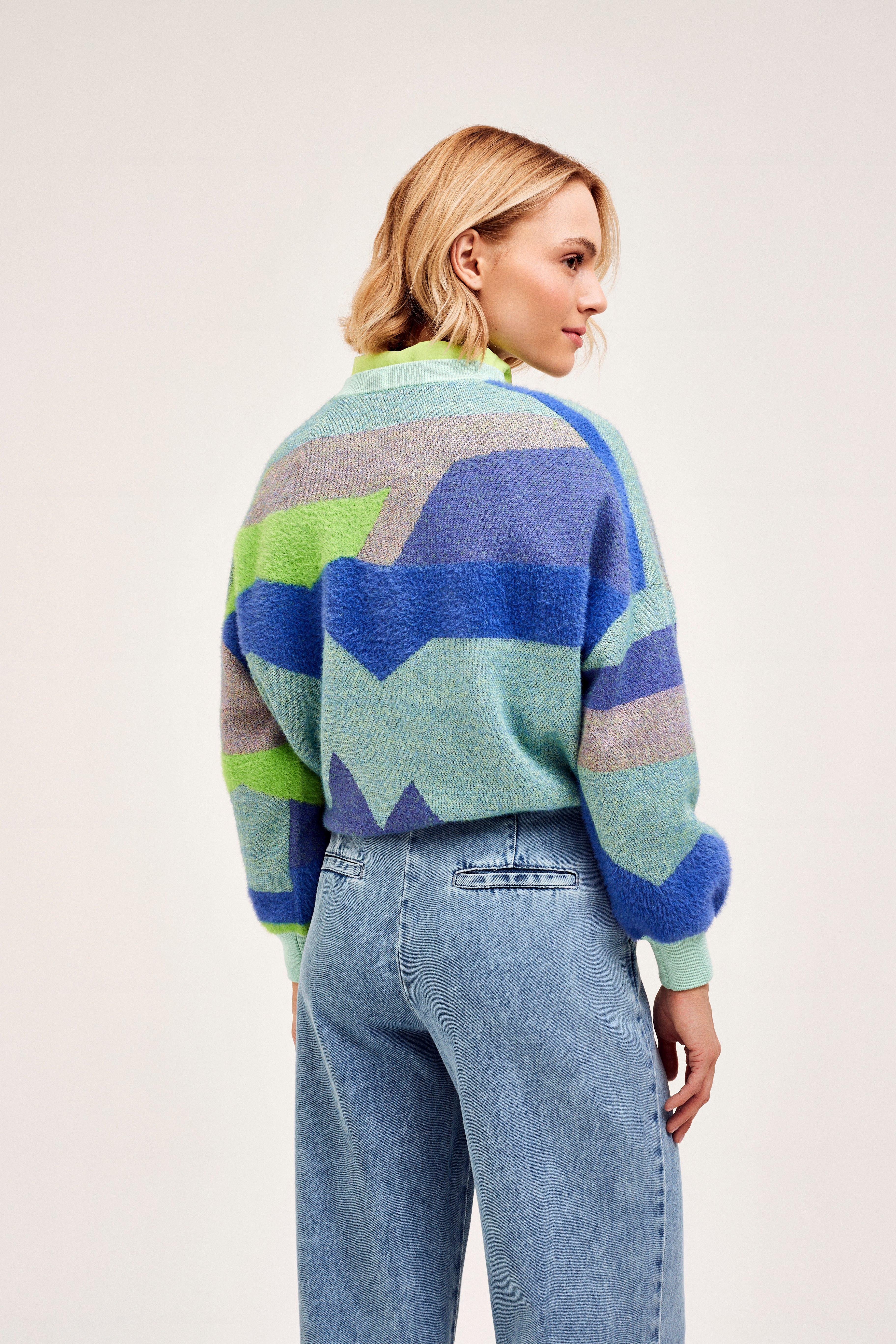 CKS Dames - PRESENT - Pullover - Blau