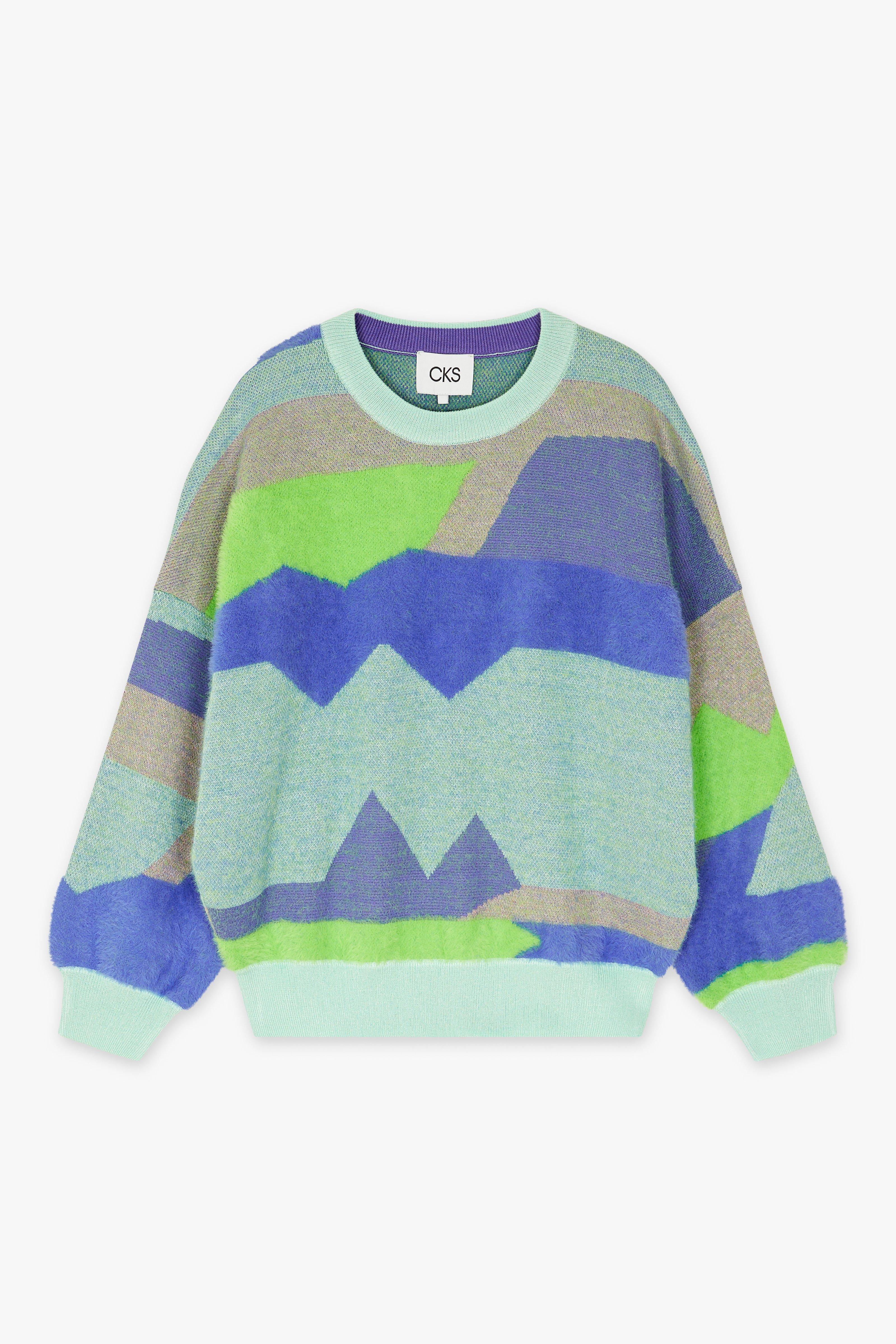 CKS Dames - PRESENT - Pullover - Blau
